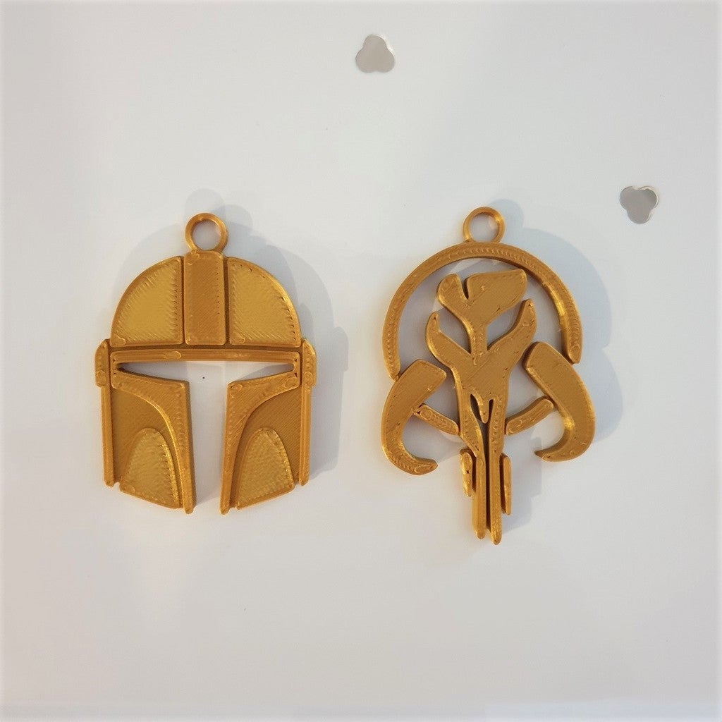 Mandalorian Keychains