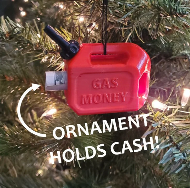 Gas Money Ornament
