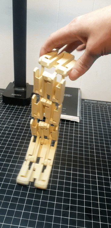 Jacobs Ladder Toy (Print-in-Place Model)