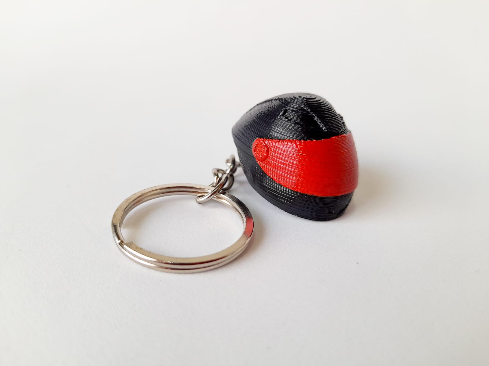 Casco Moto Llavero - Motorcycle Helmet Keychain