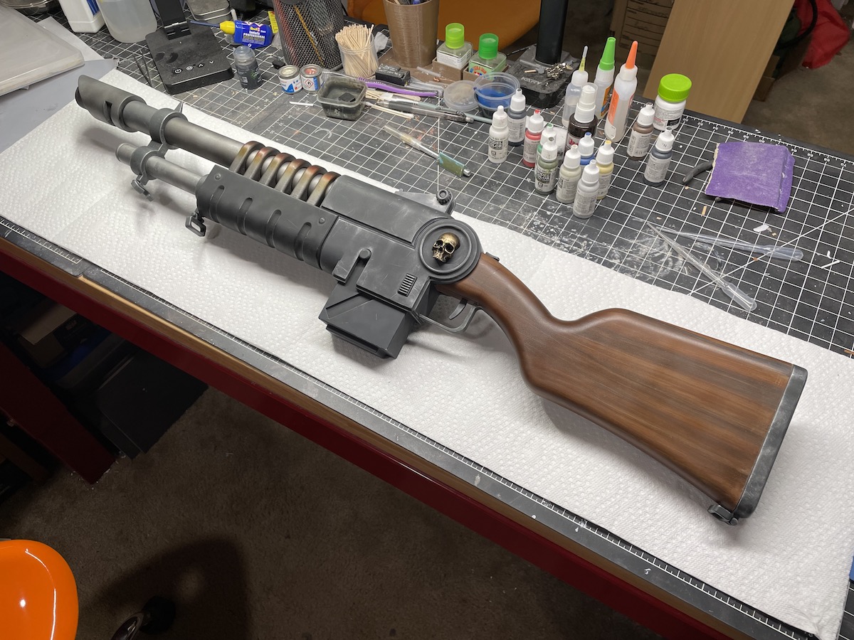 Lucius Pattern Lasgun No.98 Full Size Prop