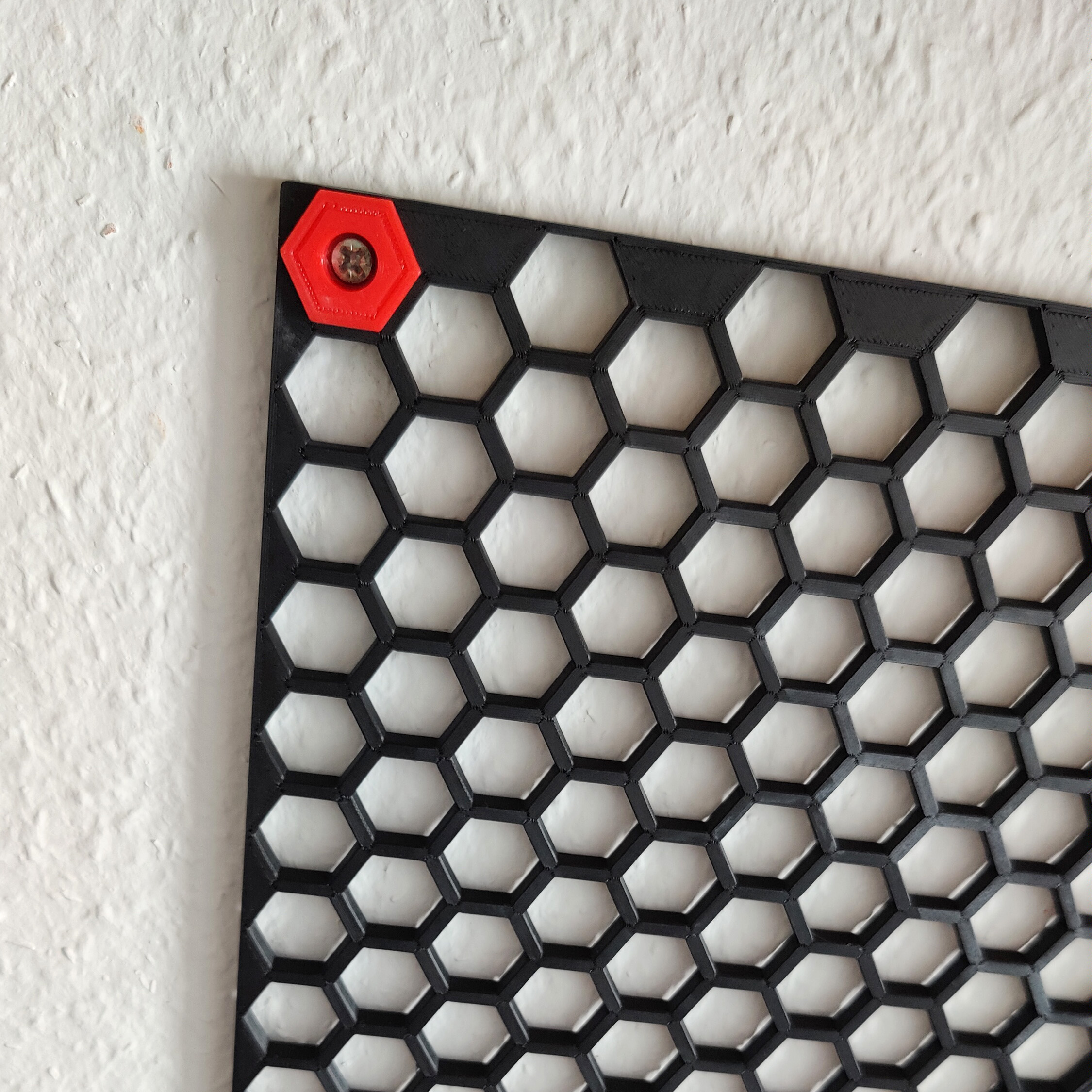 Honeycomb Storage Wall with Borders