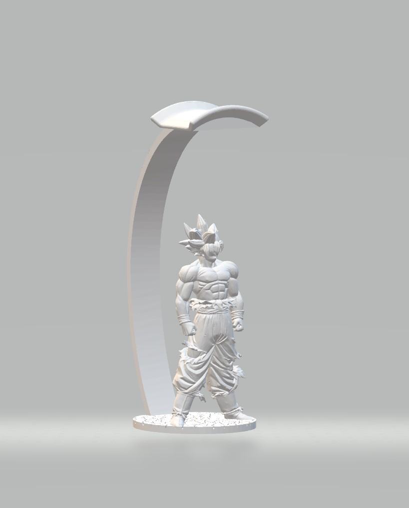 Ultra instinct Goku headphone stand
