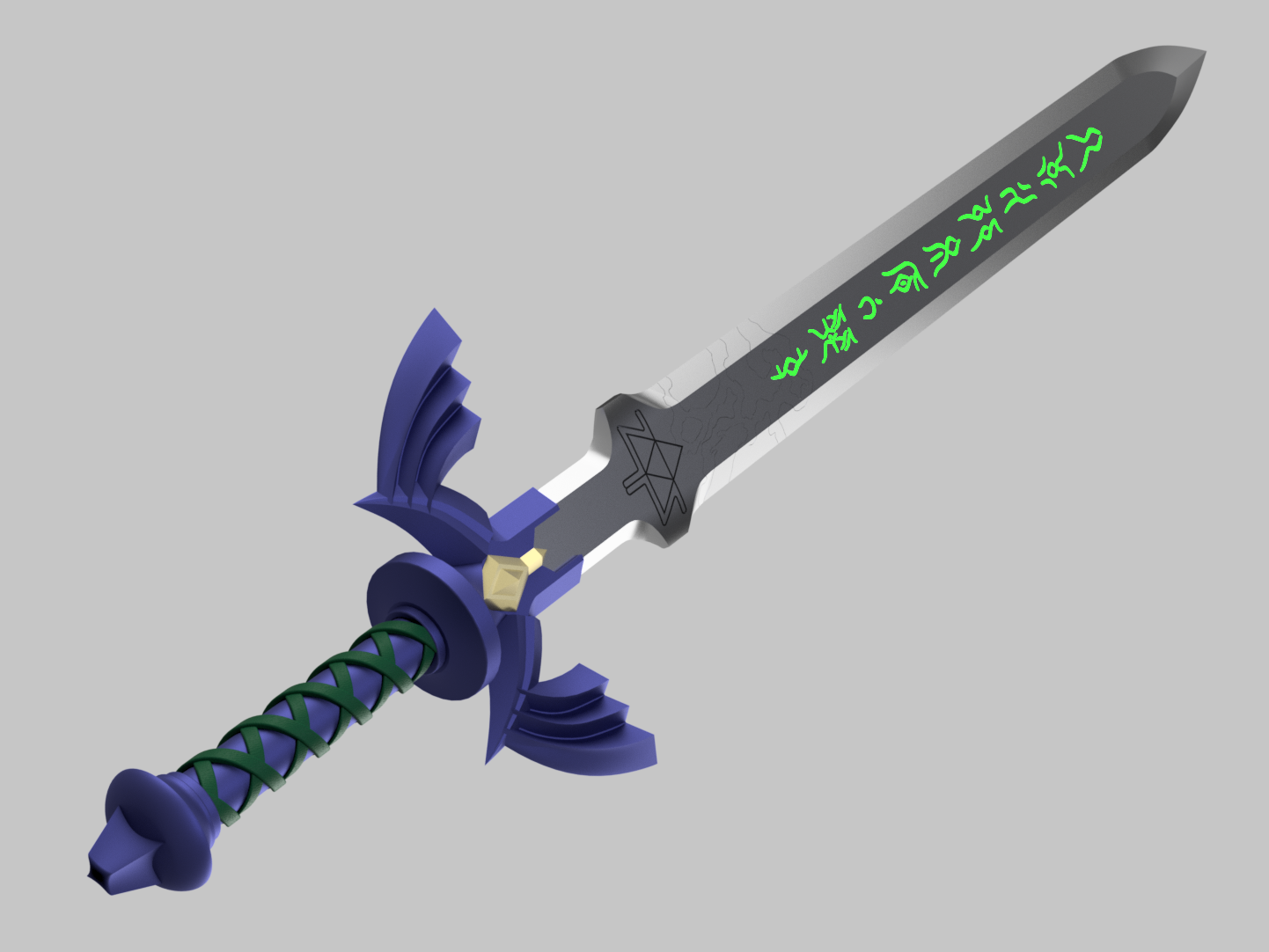 Master Sword with interchangeable blades