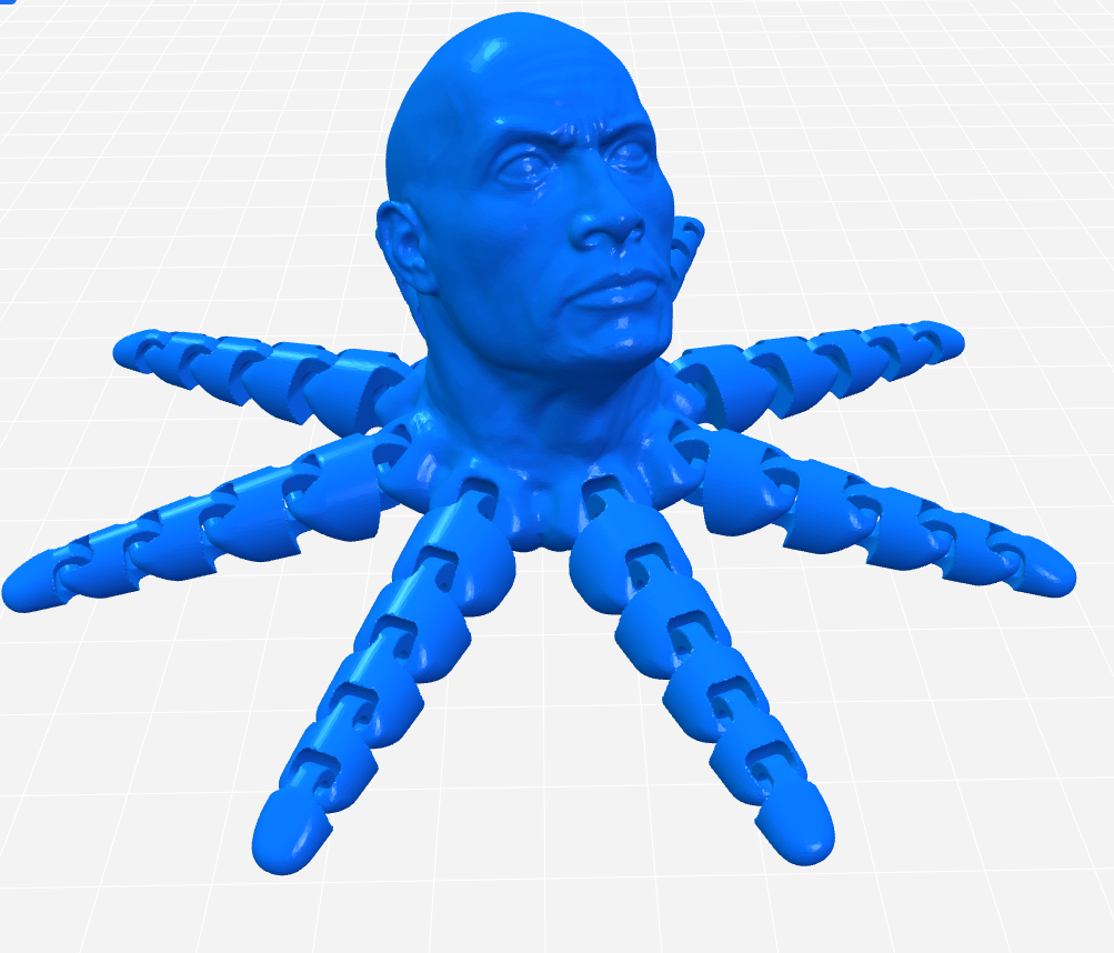 The Rocktopus Remeshed and corrected neck.