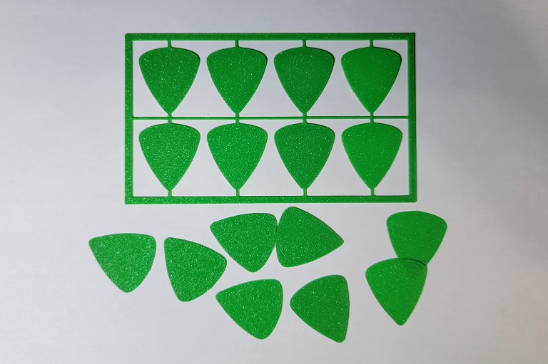 Guitar pick kit card