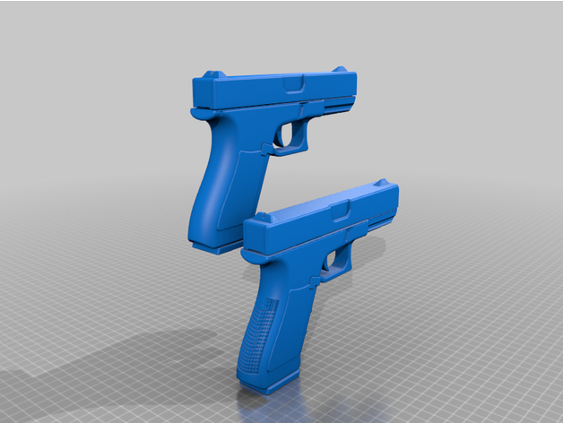 Blue Training Pistol G17/22