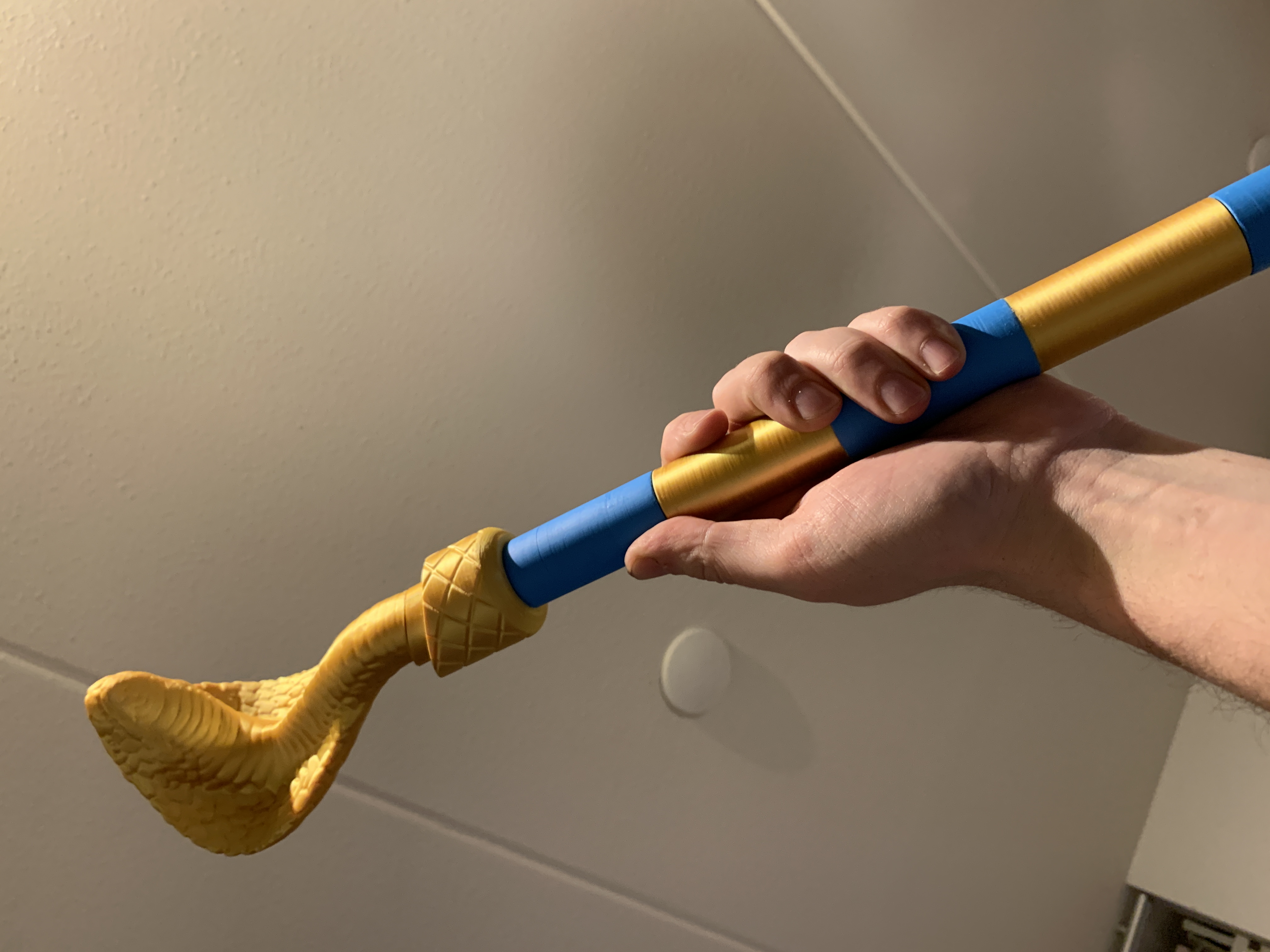Cobra Snake Head staff