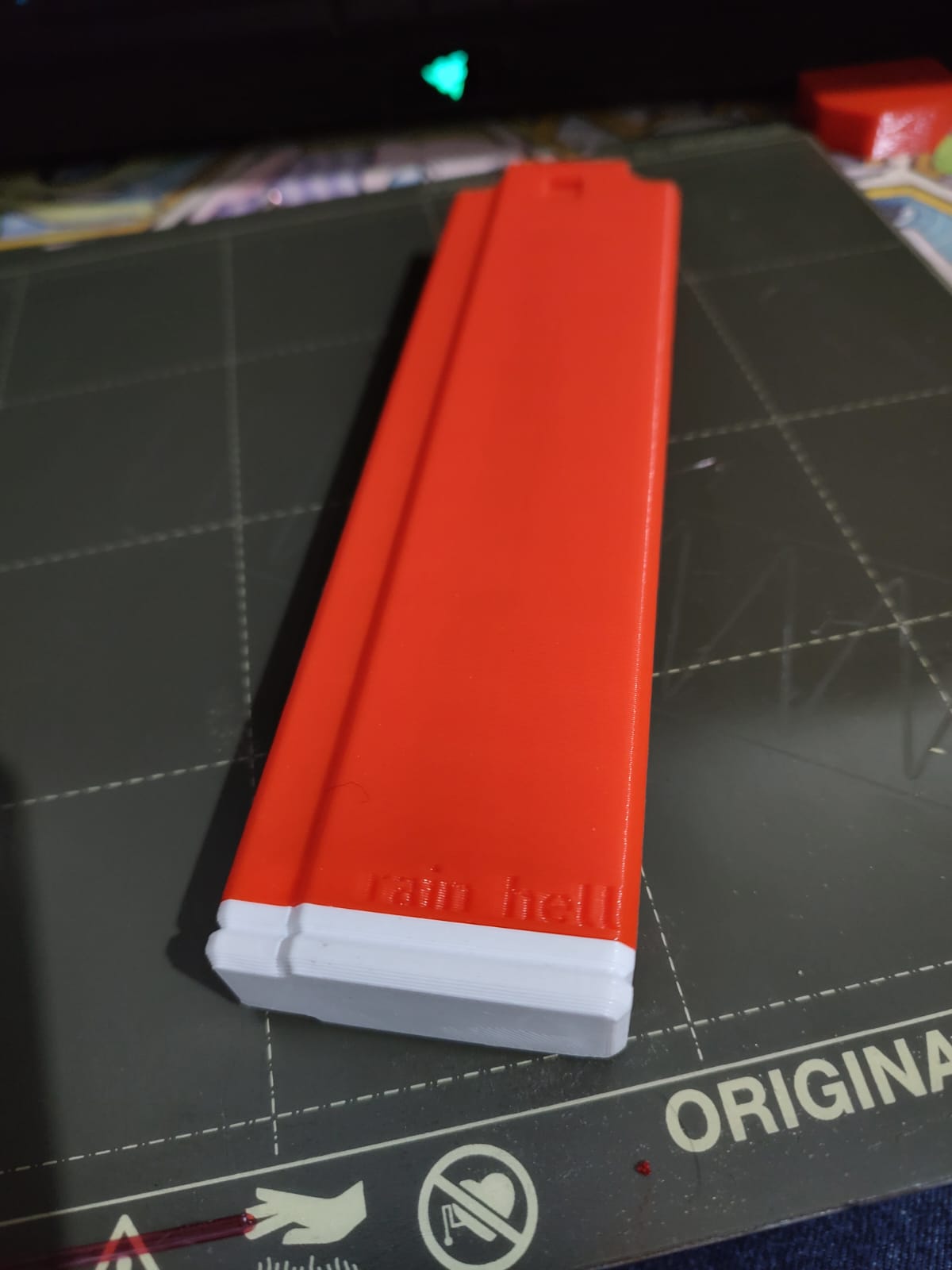 bottom and spring for sure.t mag- nerf half dart/talon magazine