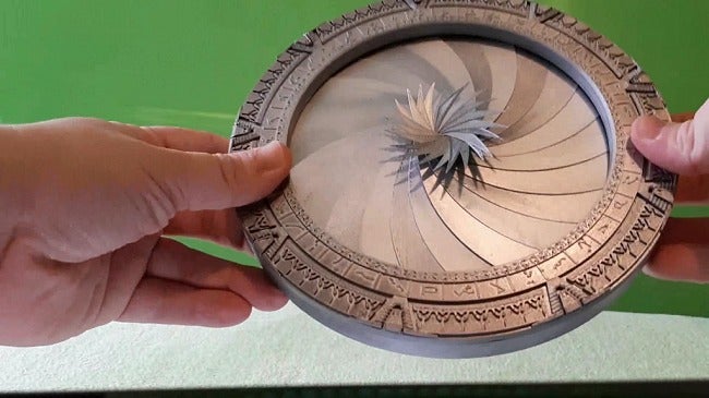 Iris test rig (Stargate)