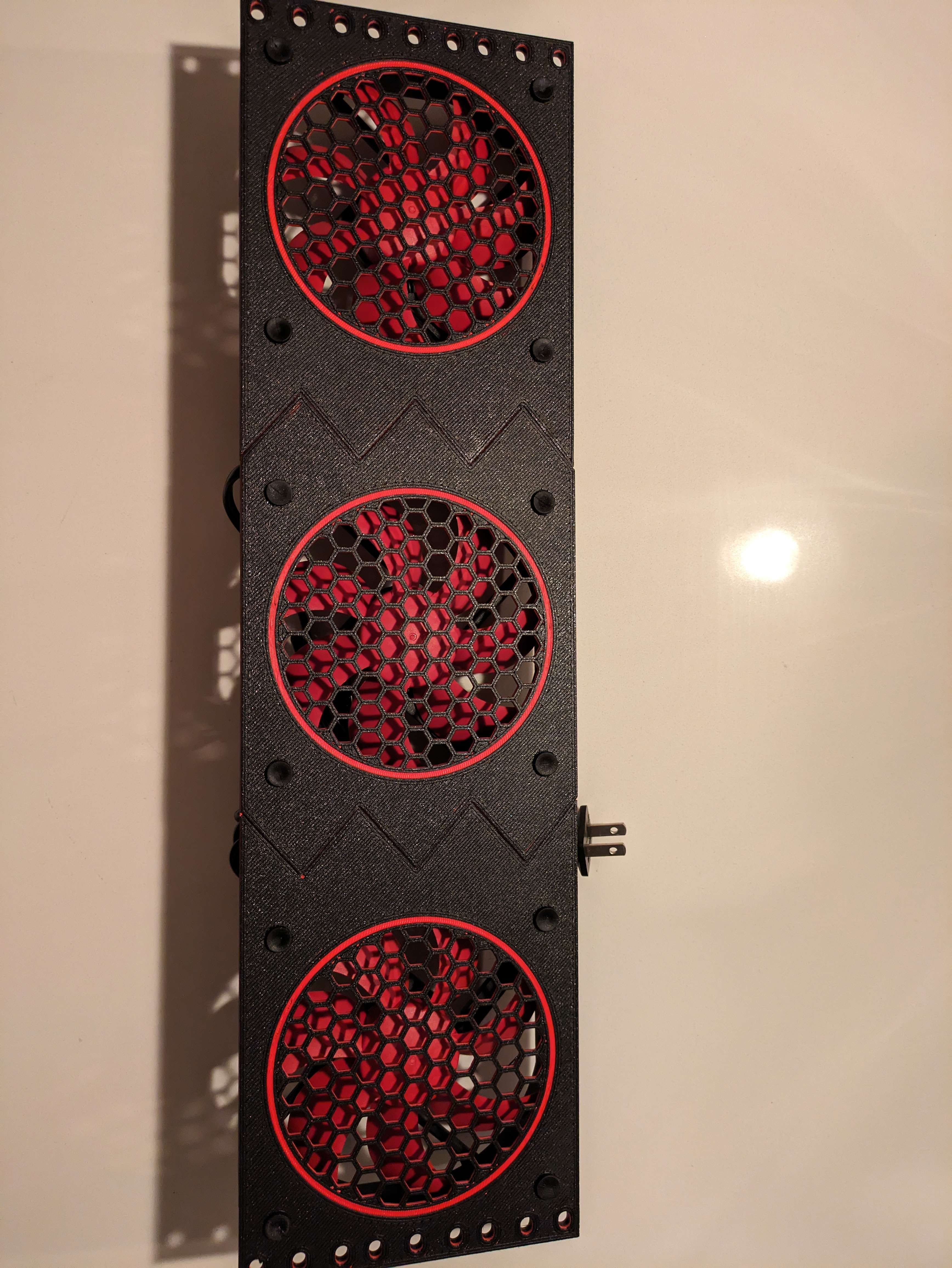 19" 3U Server Rack Fan Panel