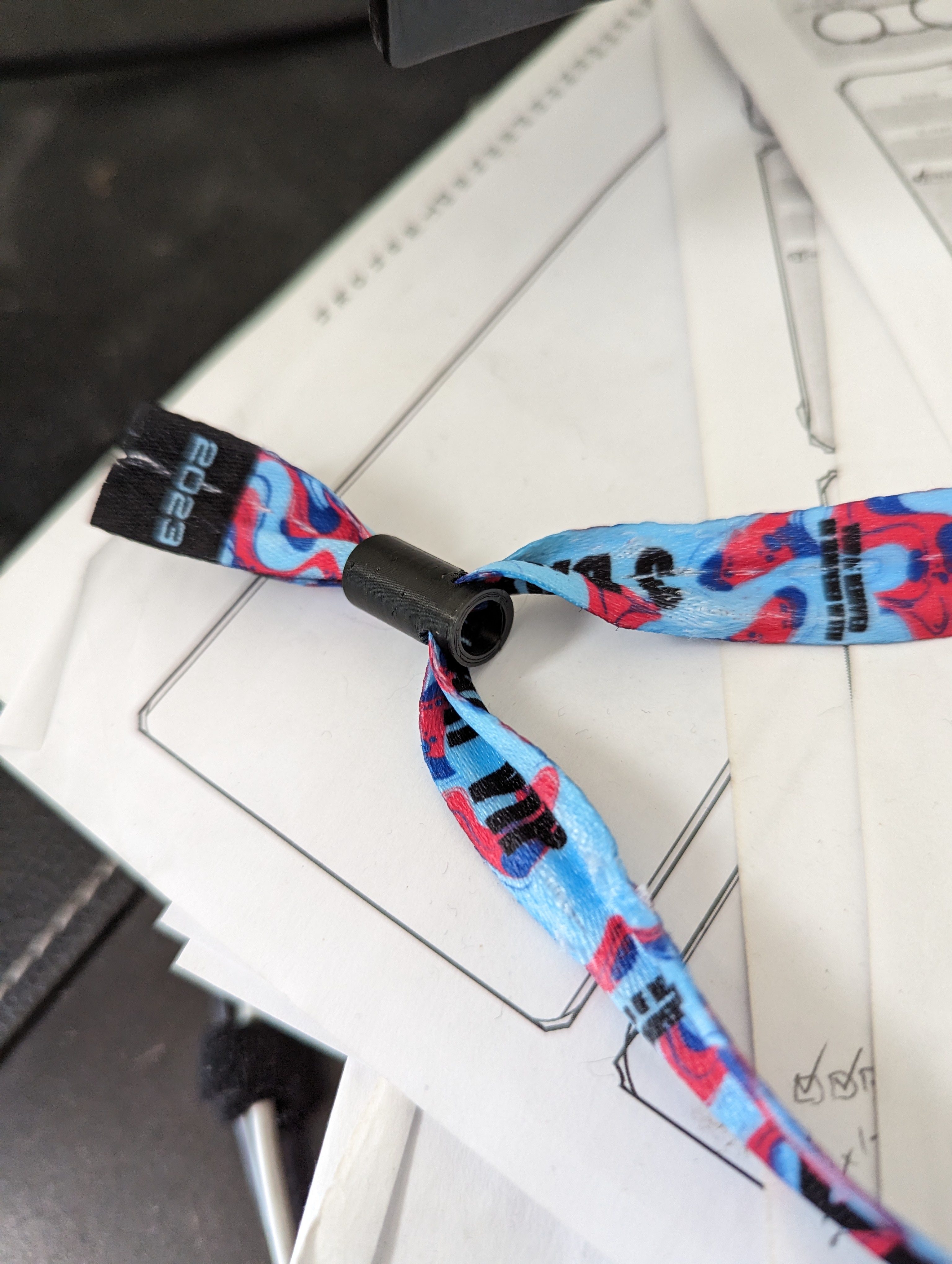 Music Festival / Concert / Wristband Clip