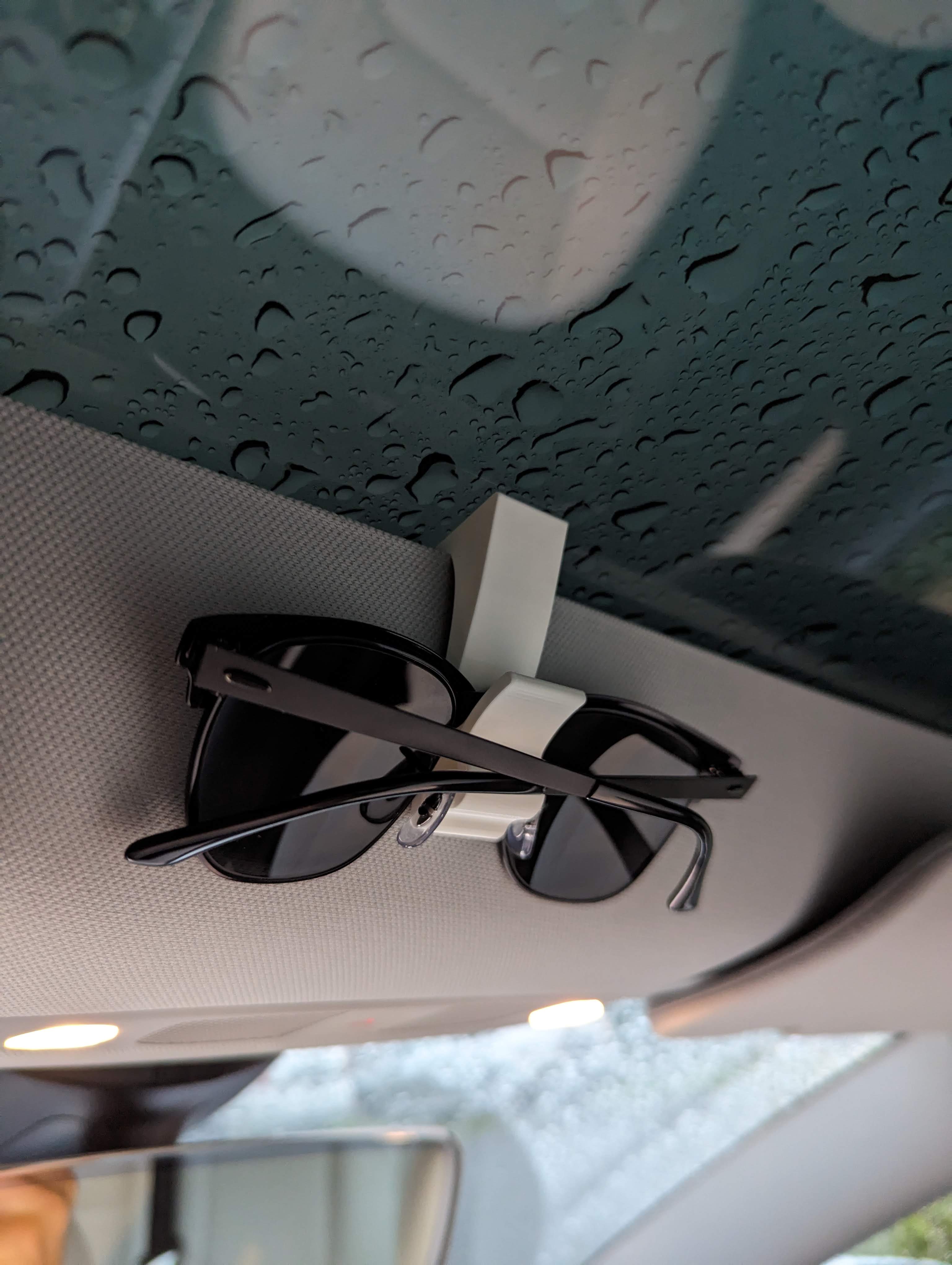 Sunglasses holder for Tesla Model 3 or Y