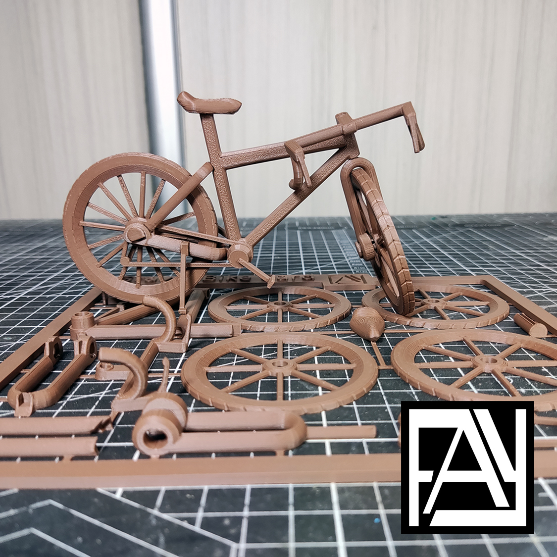 Mini Bicycle Kit Card