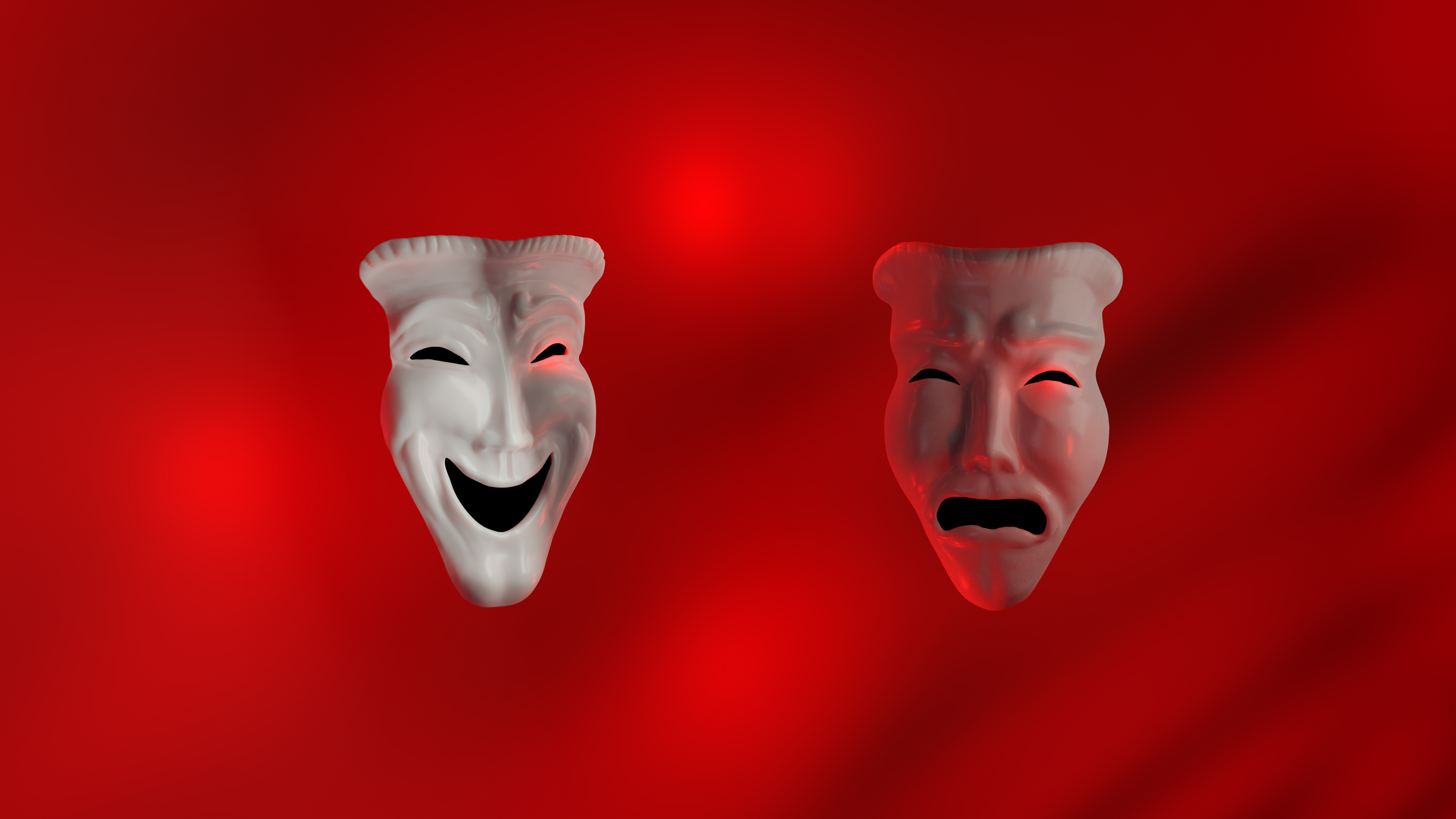 SCP 035 Mask | Comedy Tragedy Mask