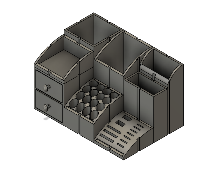 Modular Desk Organizer