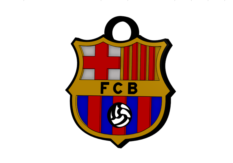 FC Barcelona Keychain