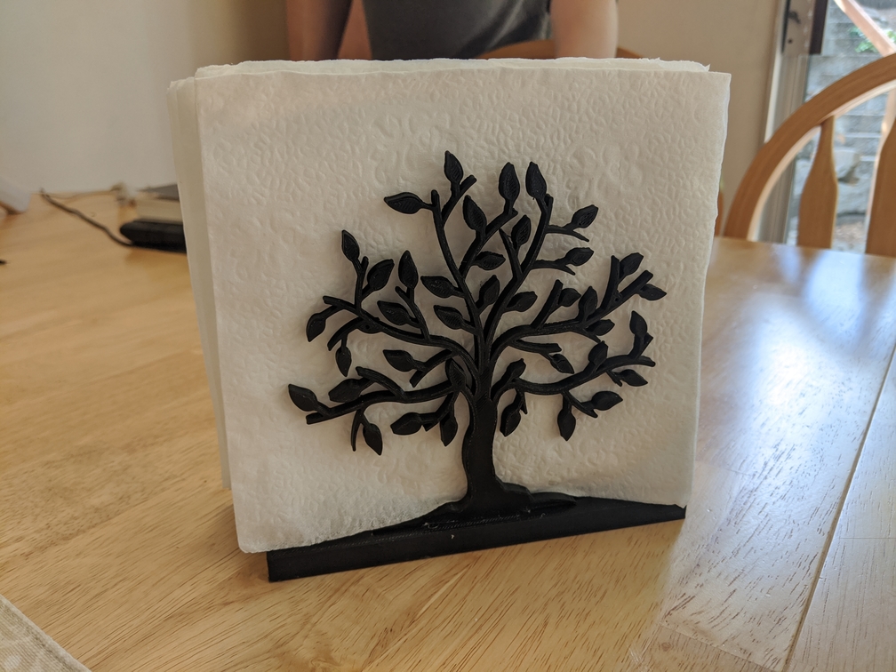 Tree napkin holder