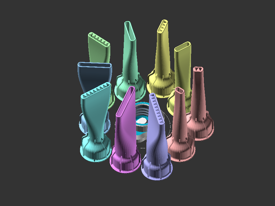 Cartridge nozzels