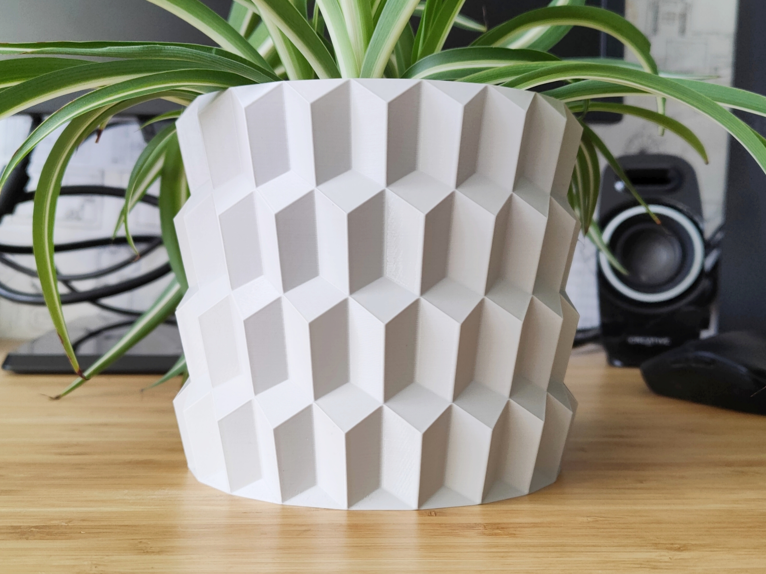 Crystal Chandelier Pot and Planter for House plants - Vase mode - Version 1