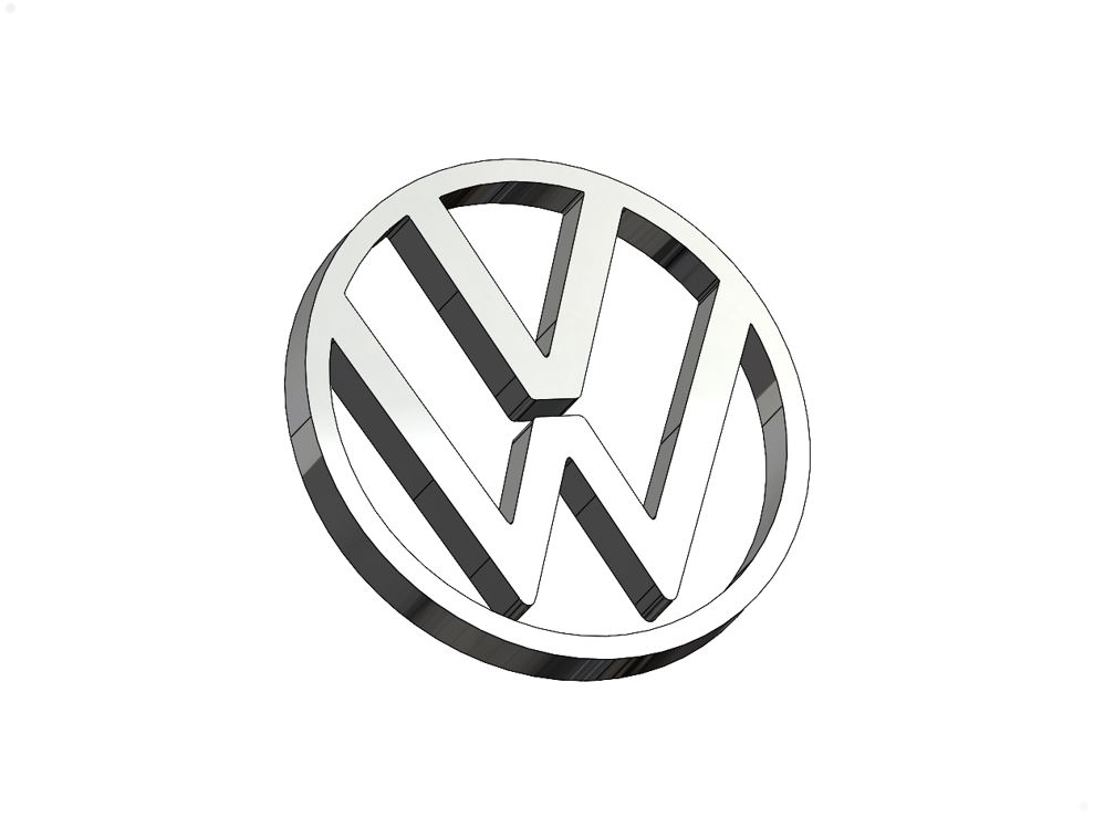 Volkswagen Logo (+DXF)