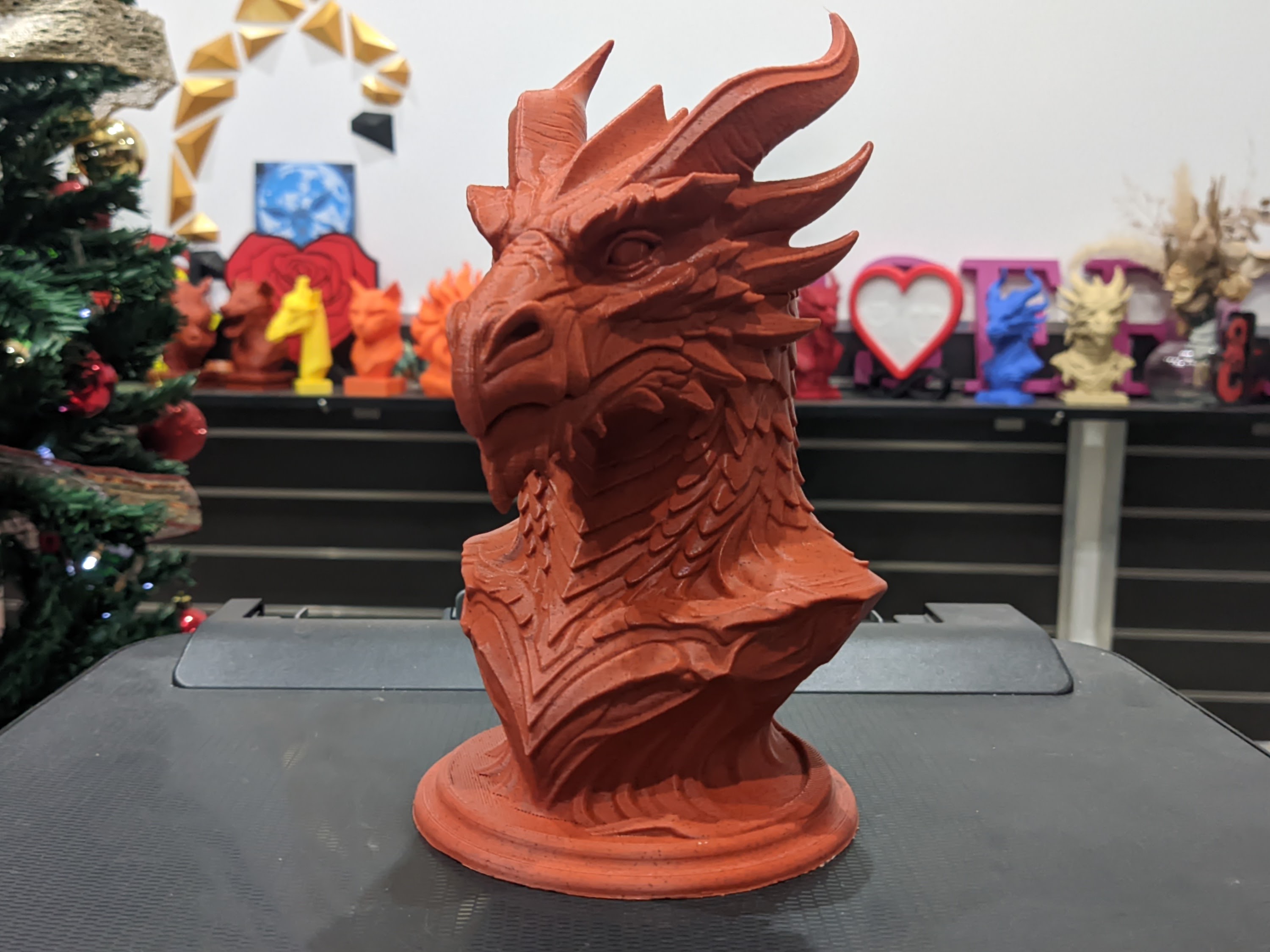 Sand Dragon Bust