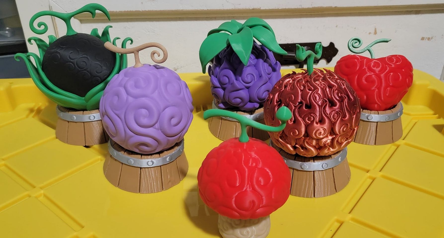 Barrel stand for one piece devil fruit