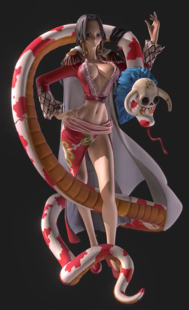 Boa Hancock One Piece 3d Model Printable