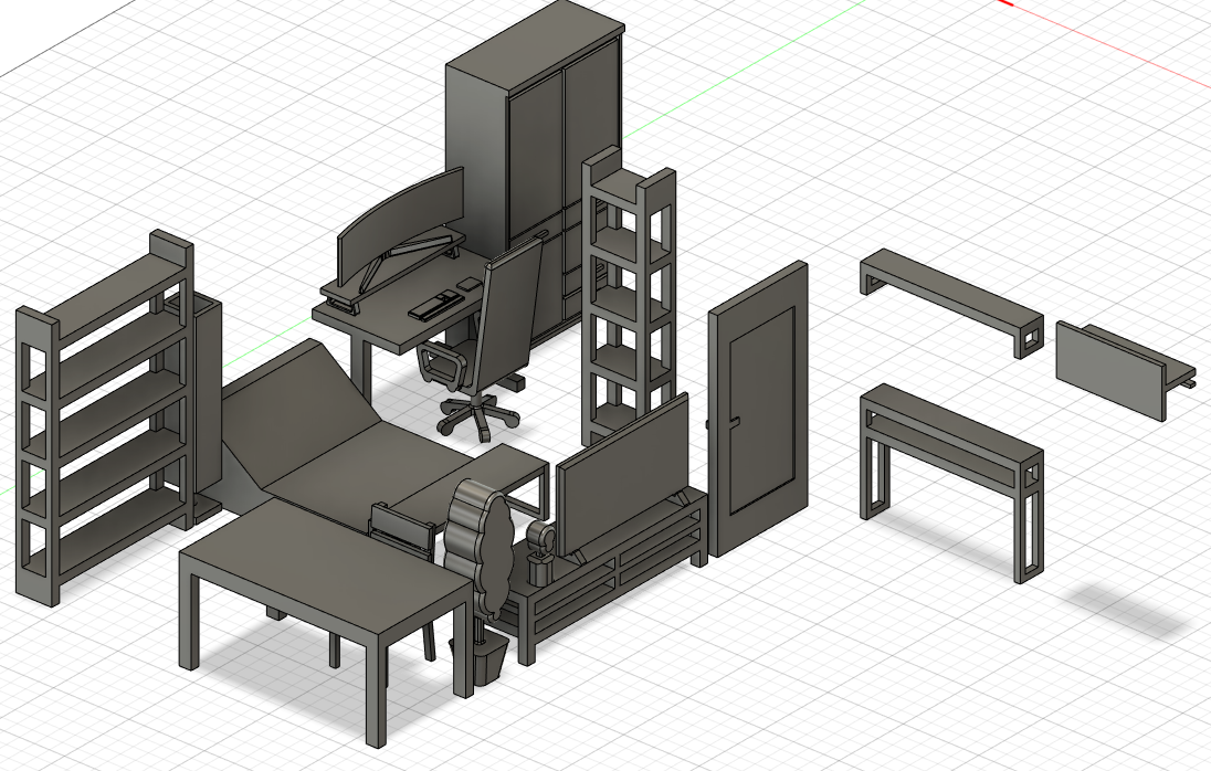 Dollhouse Furniture Collection