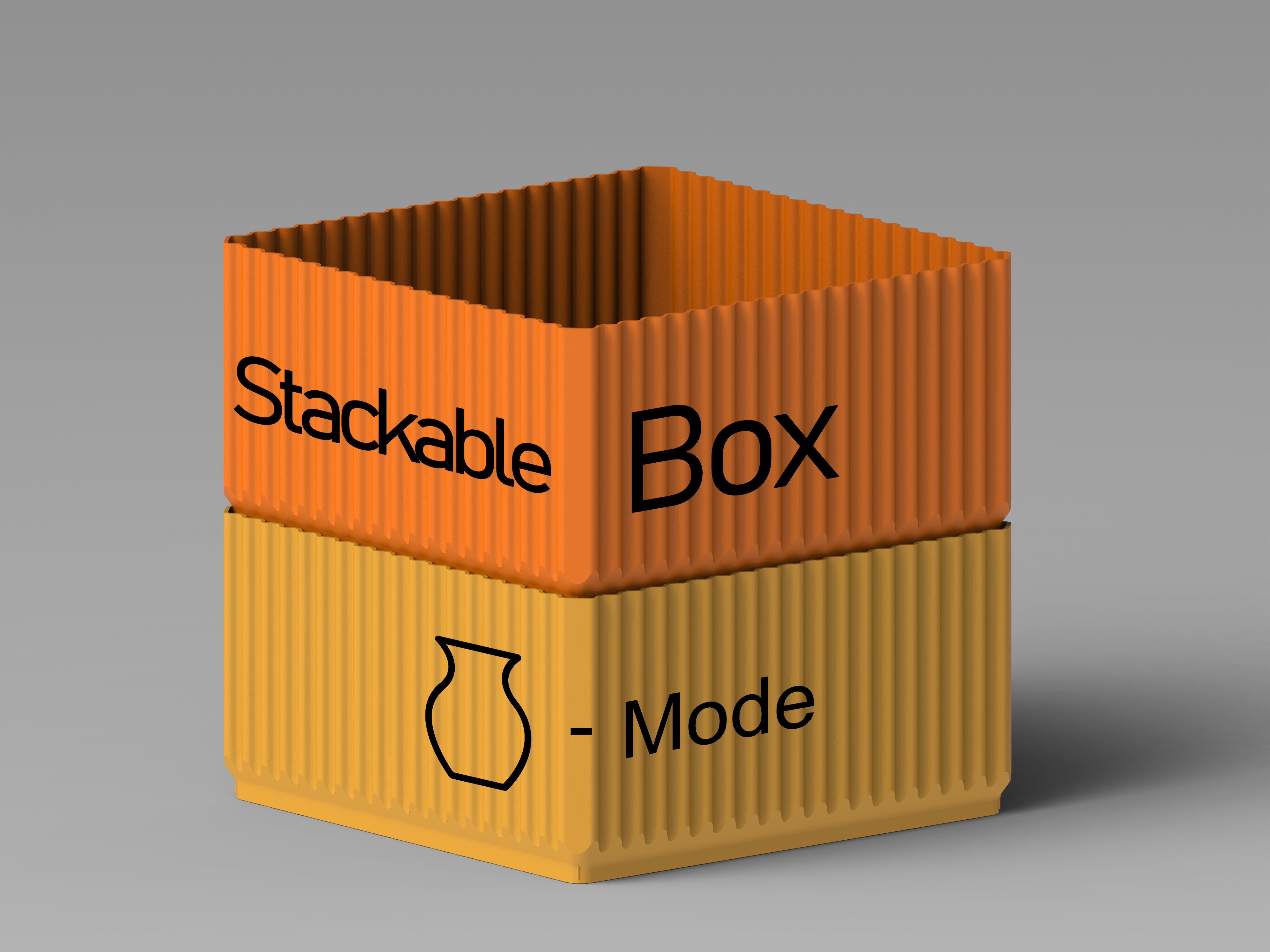 Stackable Box (vase mode)