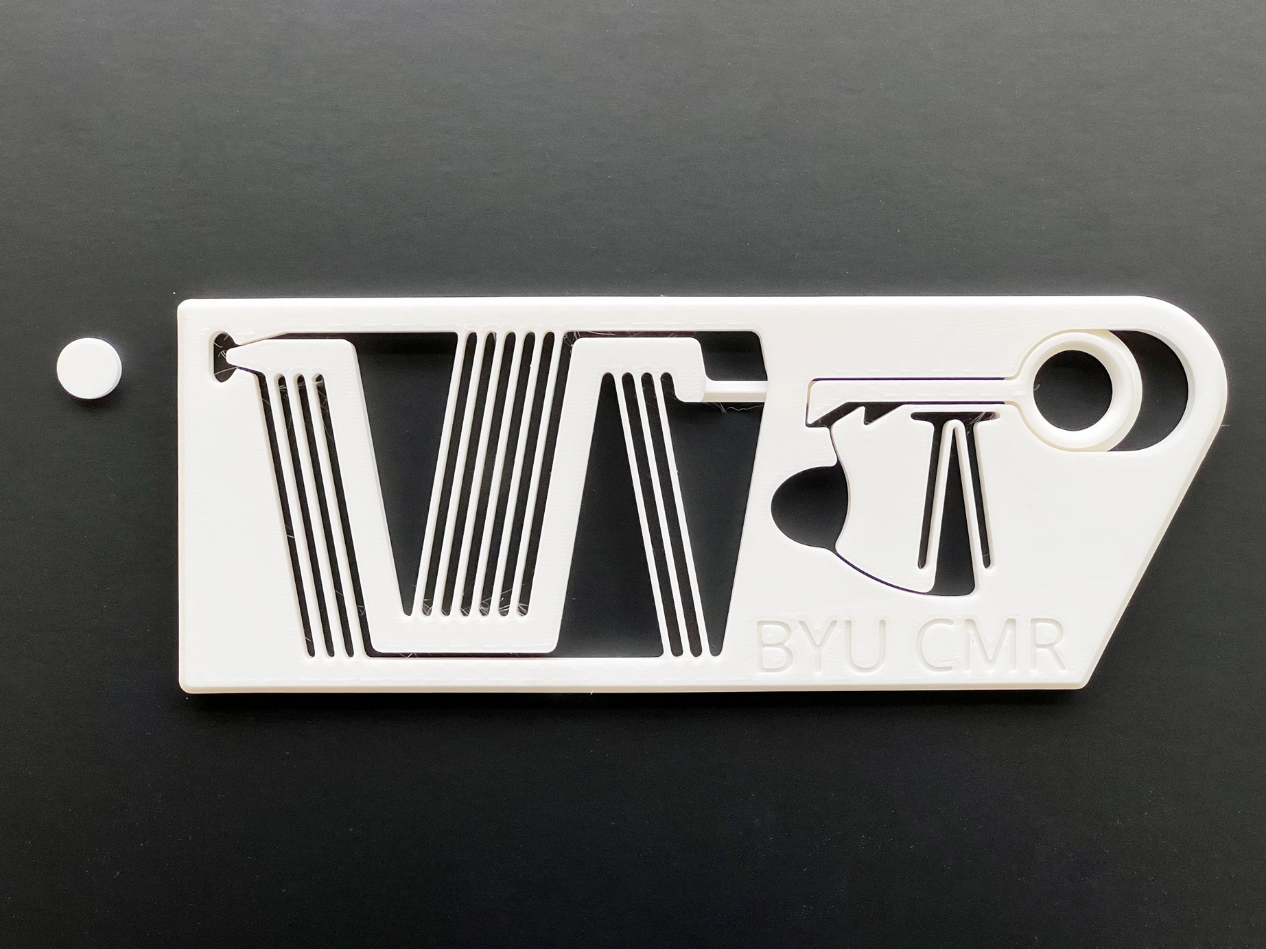One-Piece Compliant Mechanism Disk Launcher
