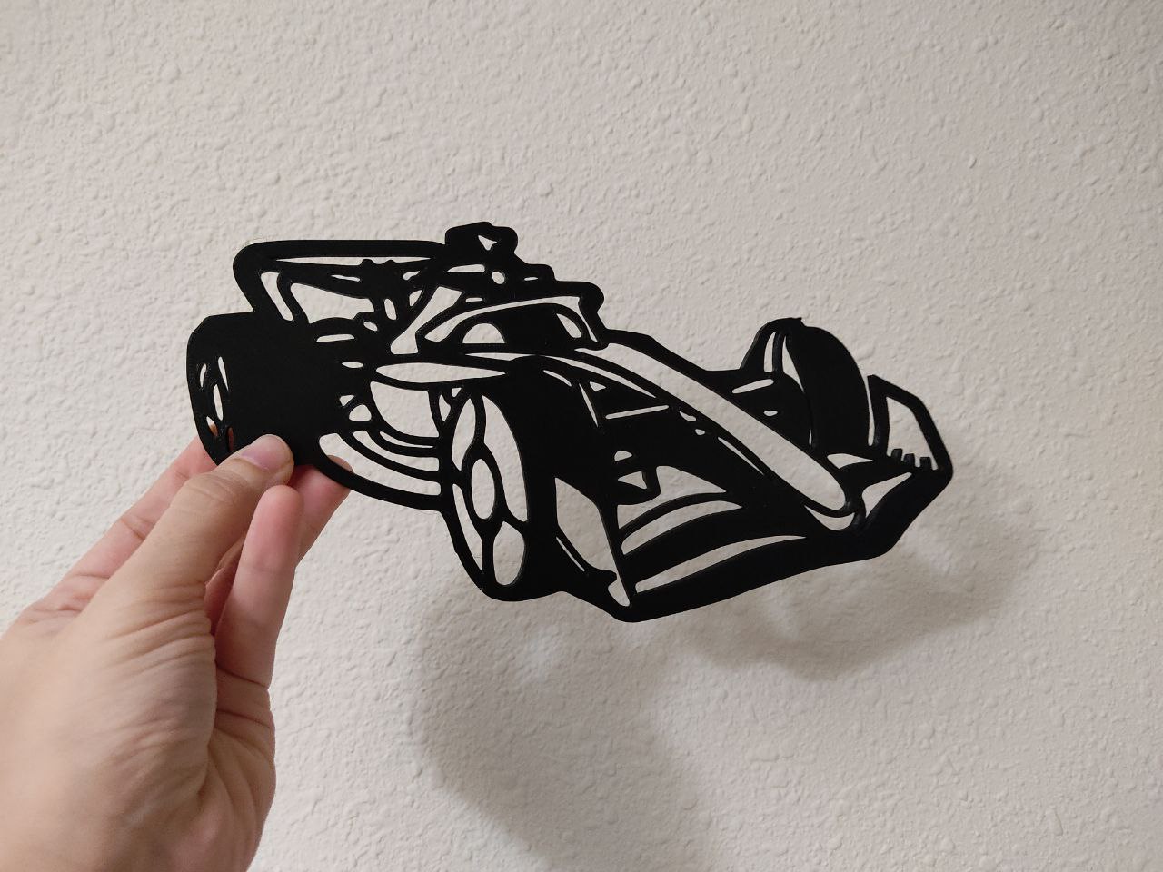 F1 car 2D wallart