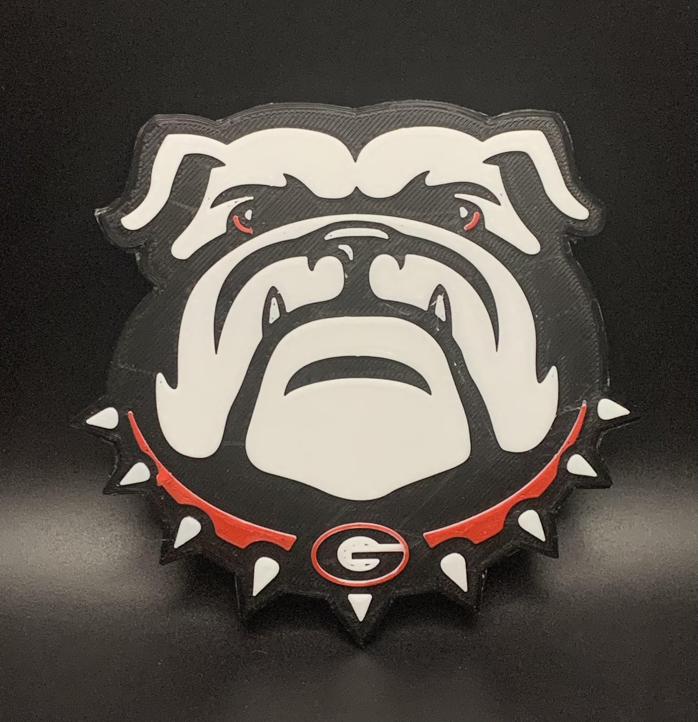 UGA Dawgs 3D logo AXM