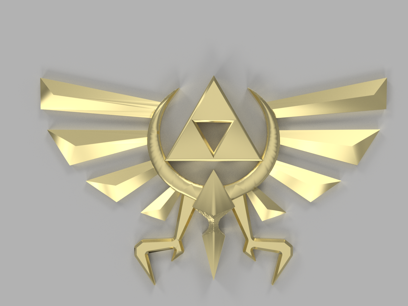 Legend of Zelda : Hyrrule / Triforce Crest