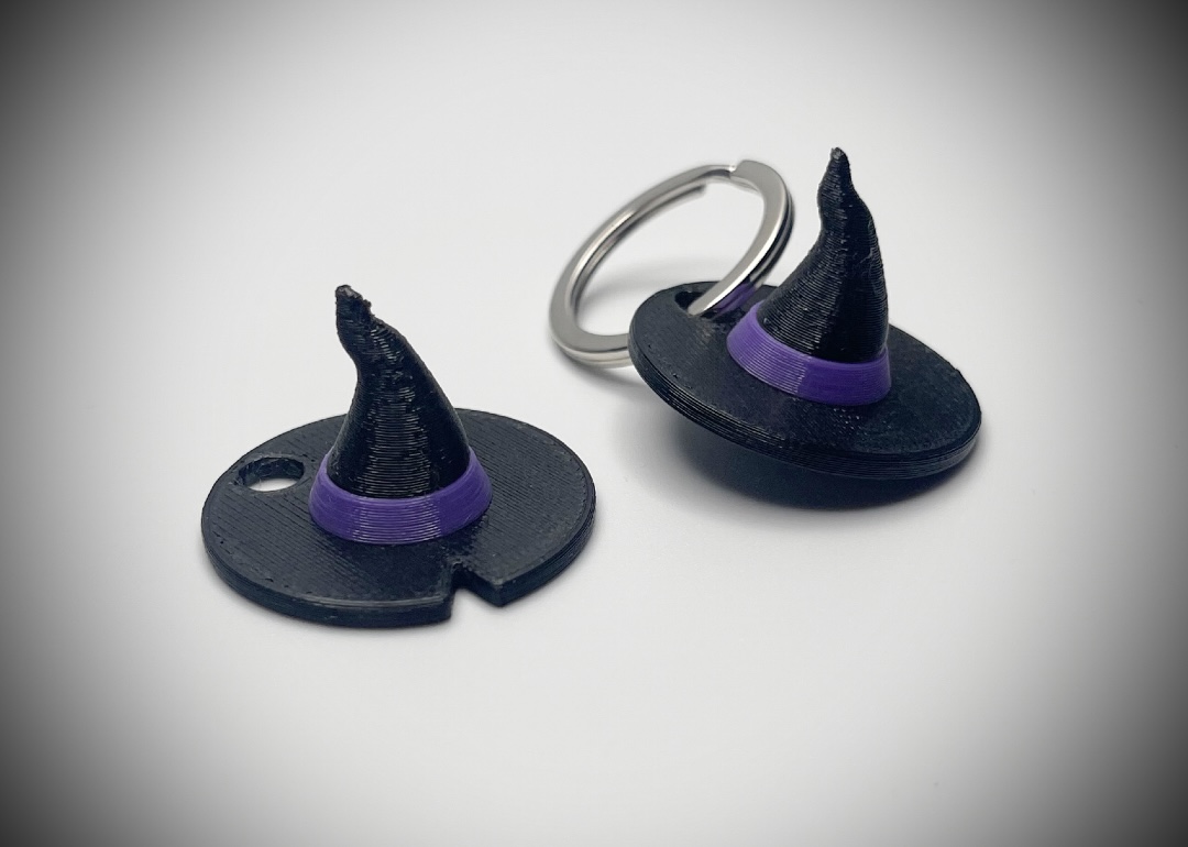 Witch Hat Keychain