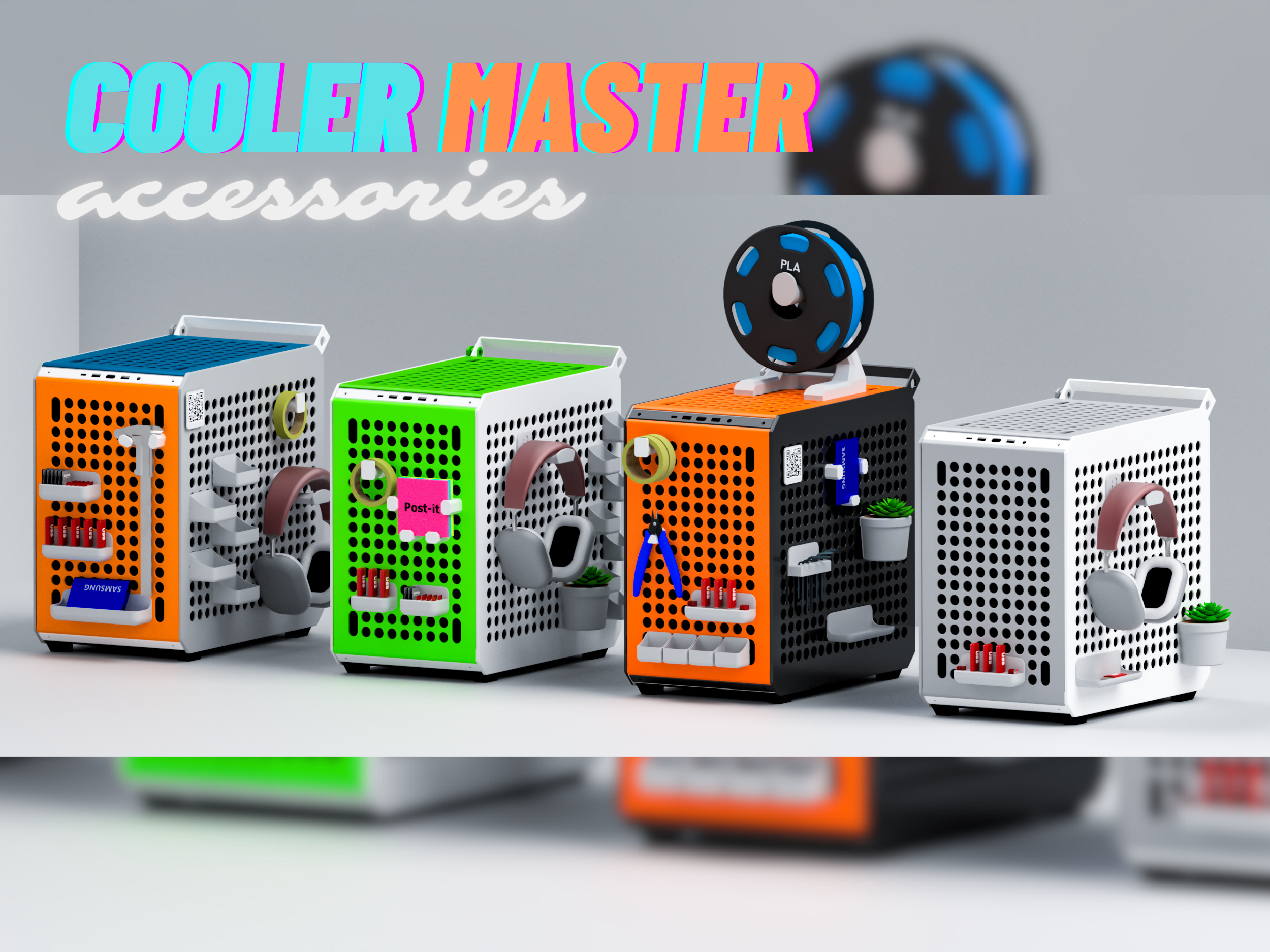 Useful ACCESSORIES for Cooler Master QUBE 500