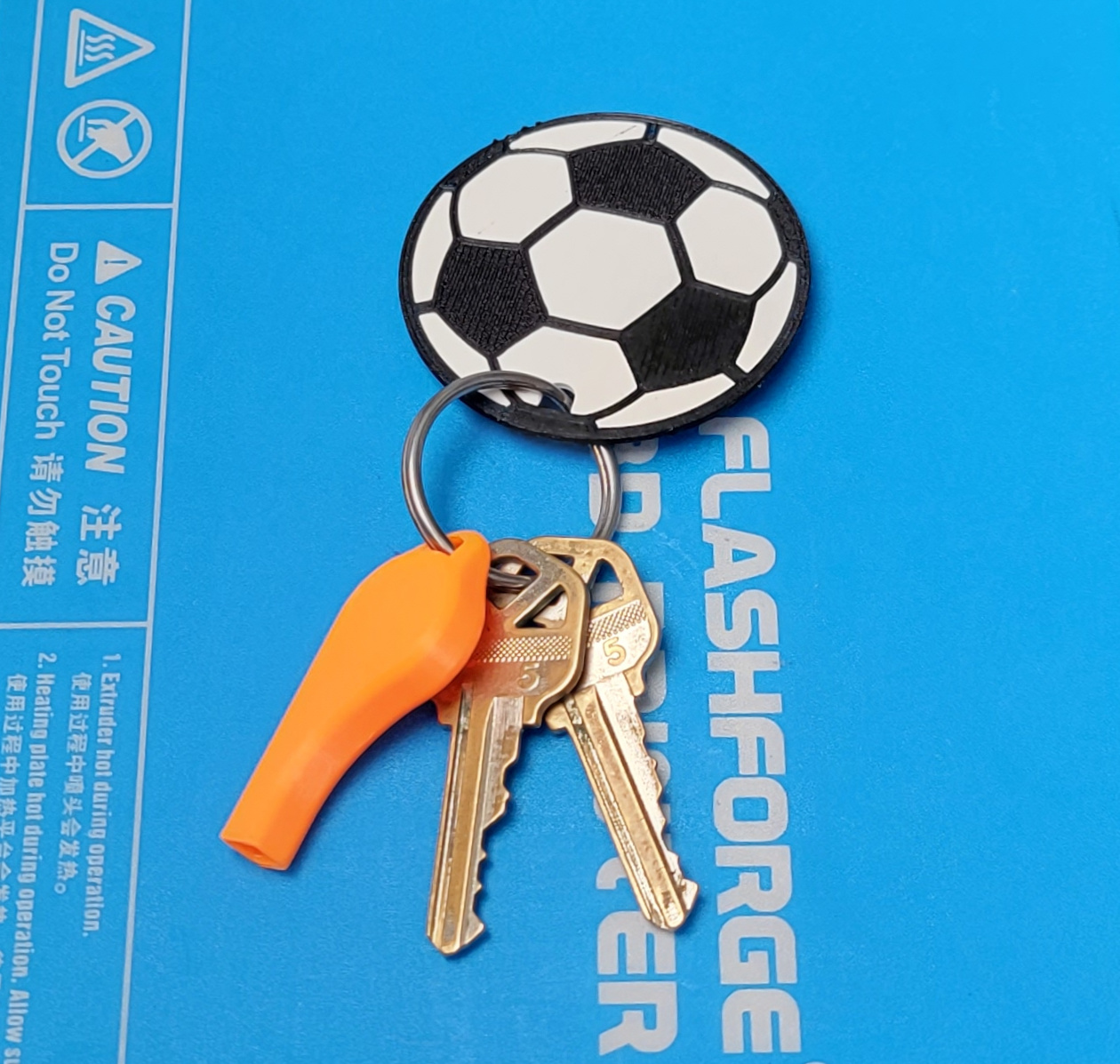 Soccer Ball / Football Keychain