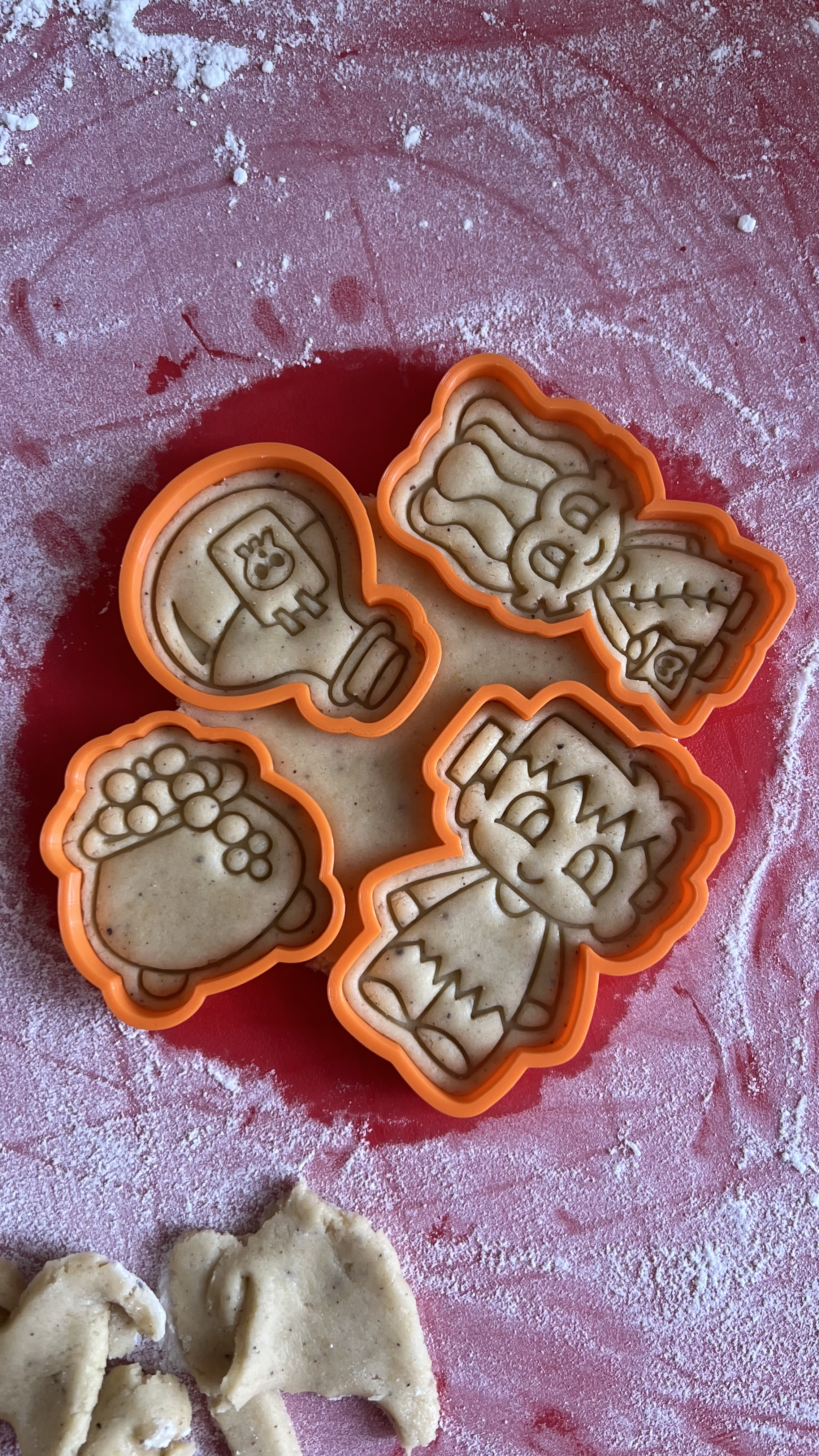 Halloween cookie cutters