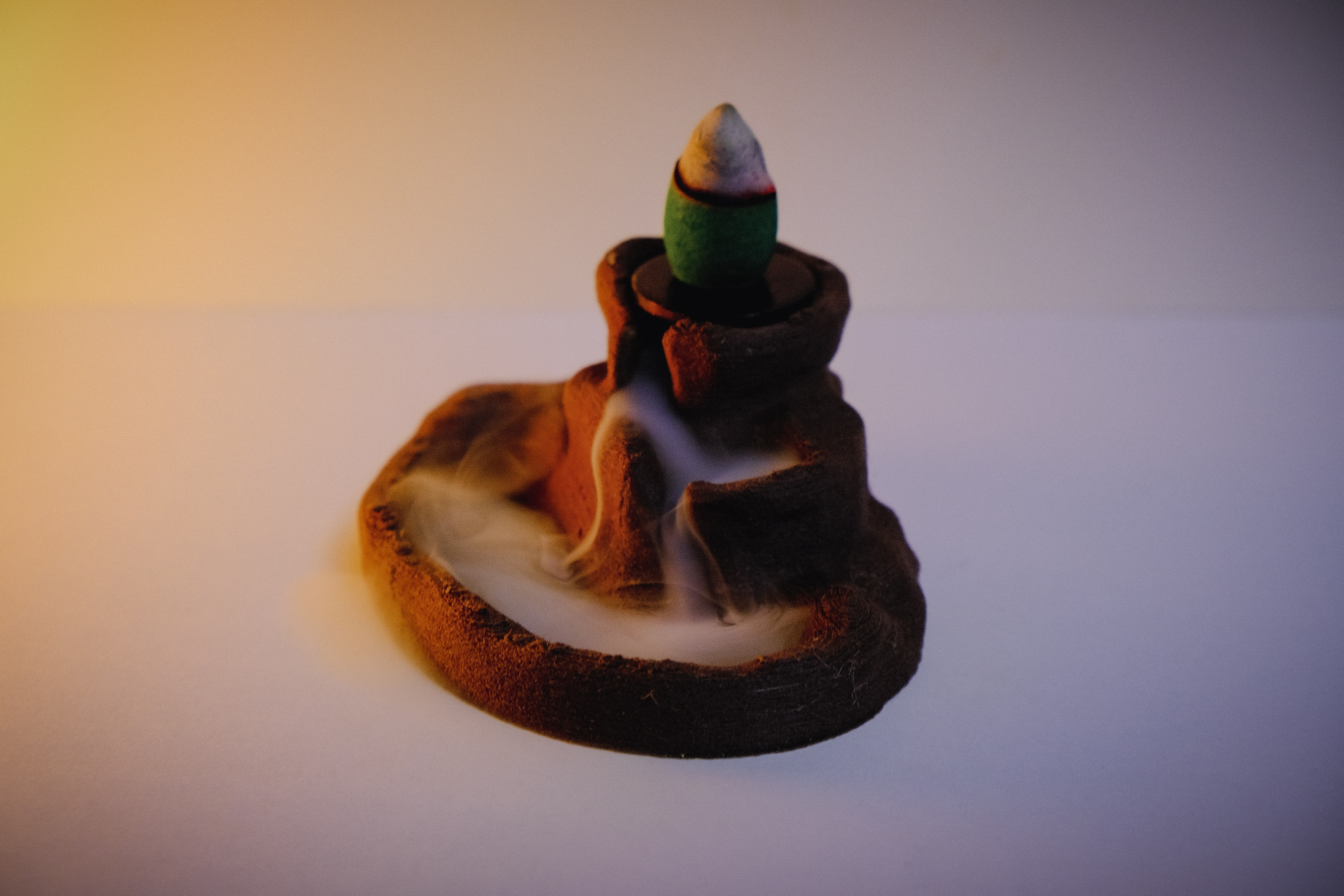 Backflow incense