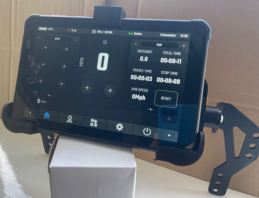 Oukitel RT3 Motorcycle mount