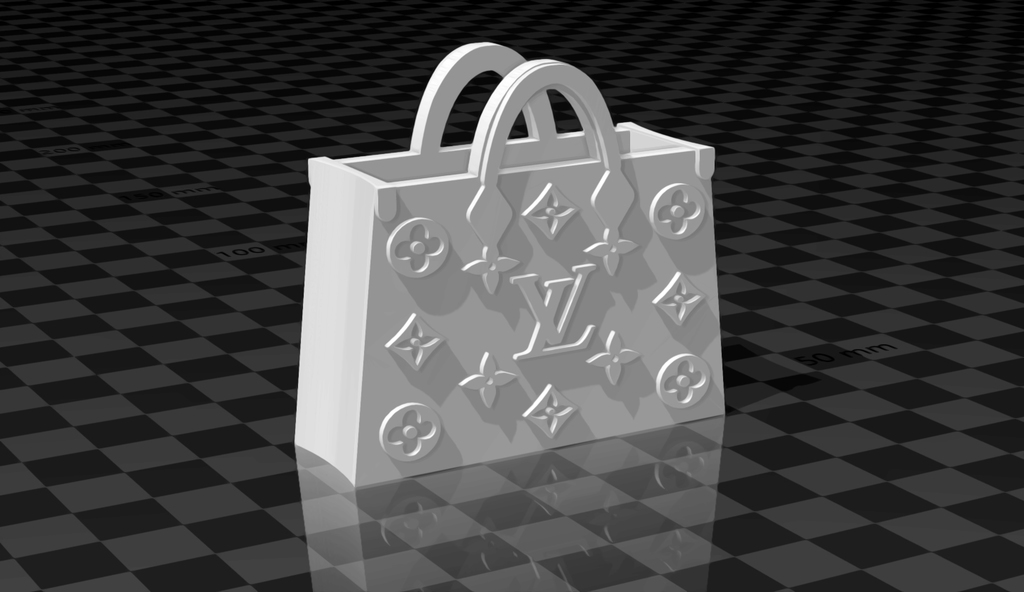 Louis Vuitton bag, printer TEST
