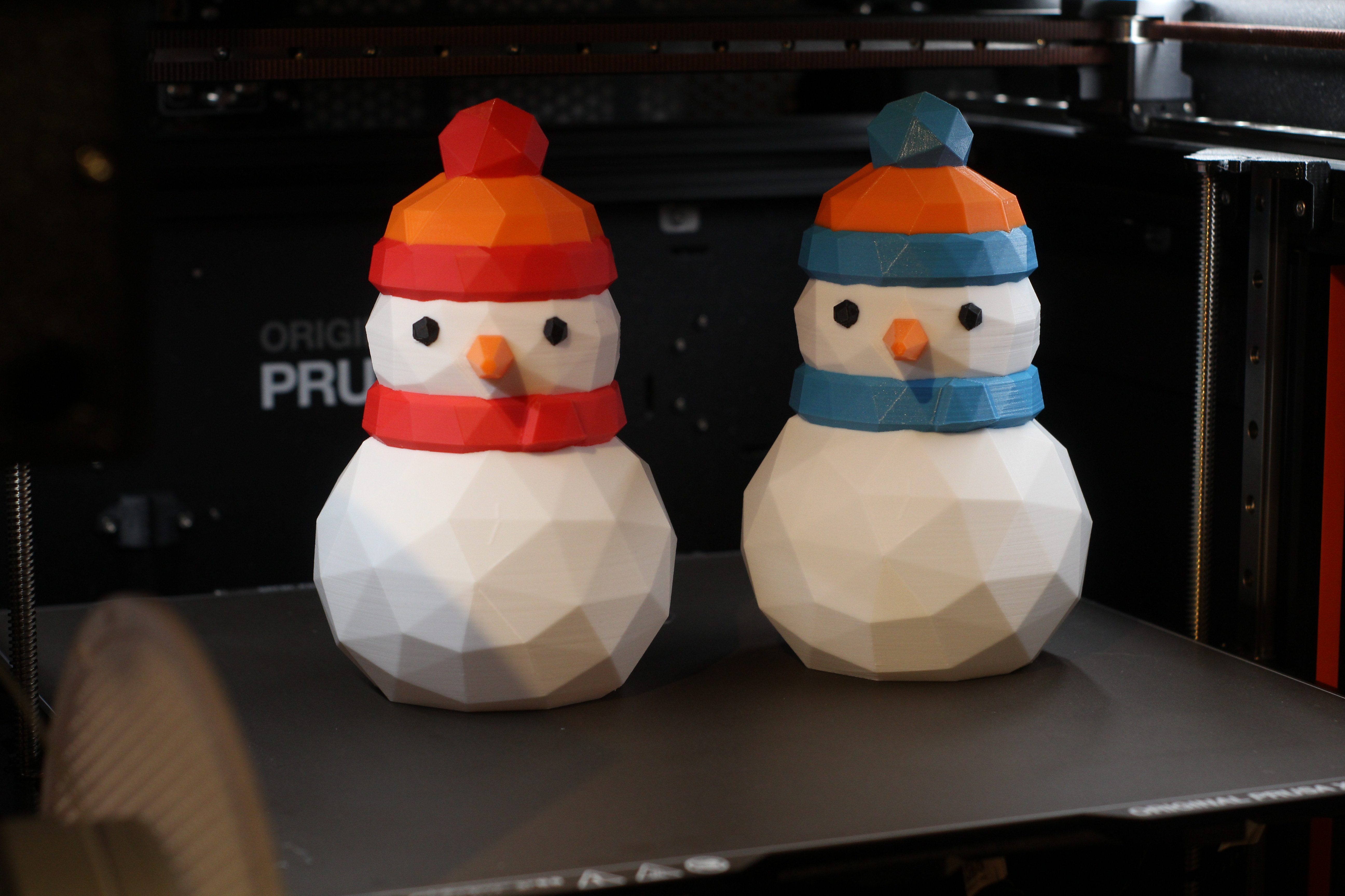 Snowman for LED Lamp 001 (Bambu Lab Kit)