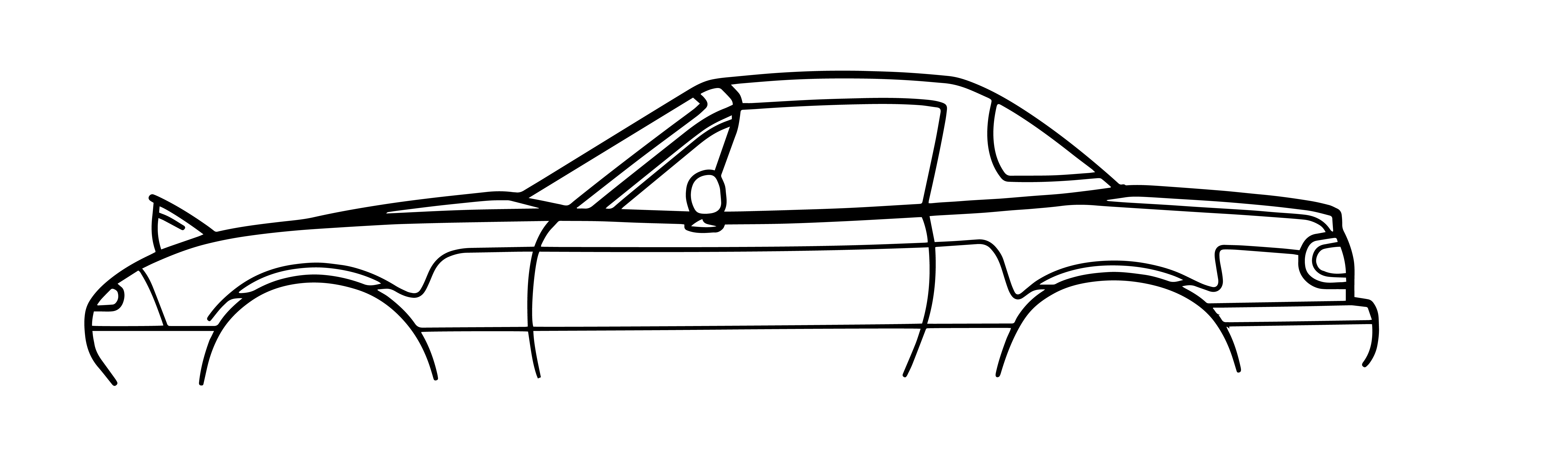 Mazda MX-5 NA Silhouette Wall Art