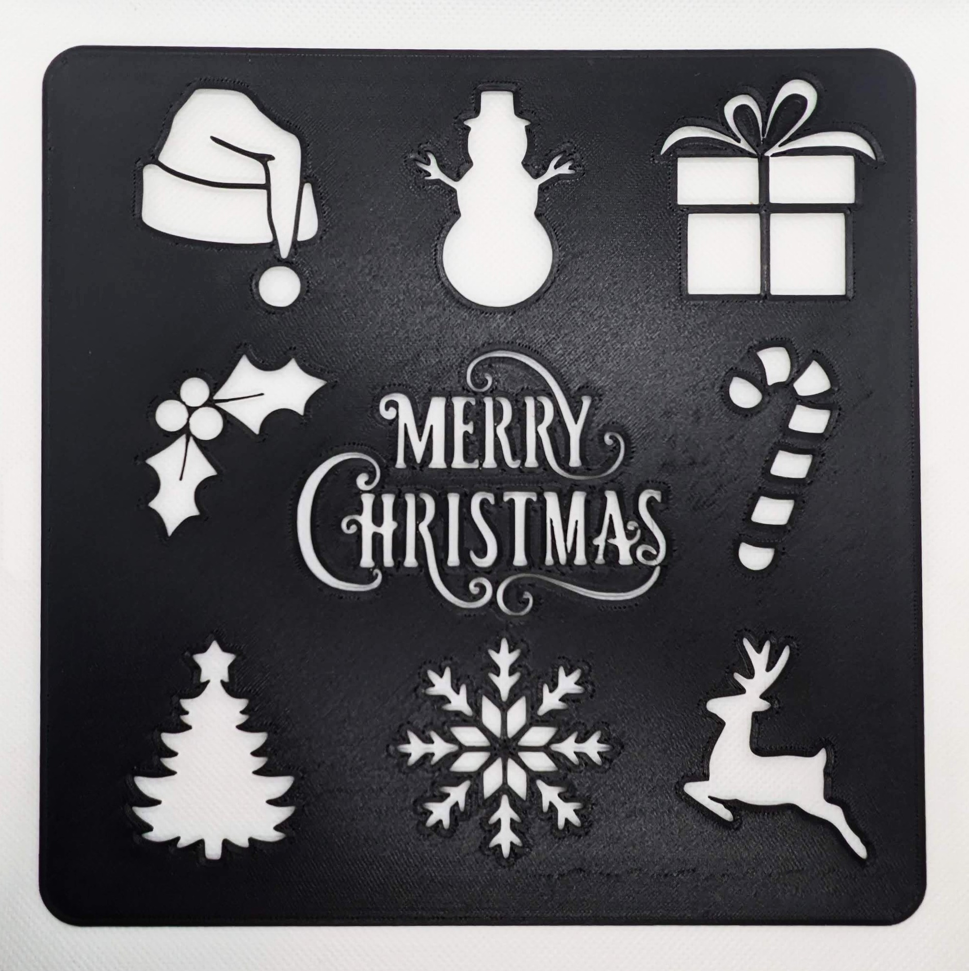 Christmas stencil