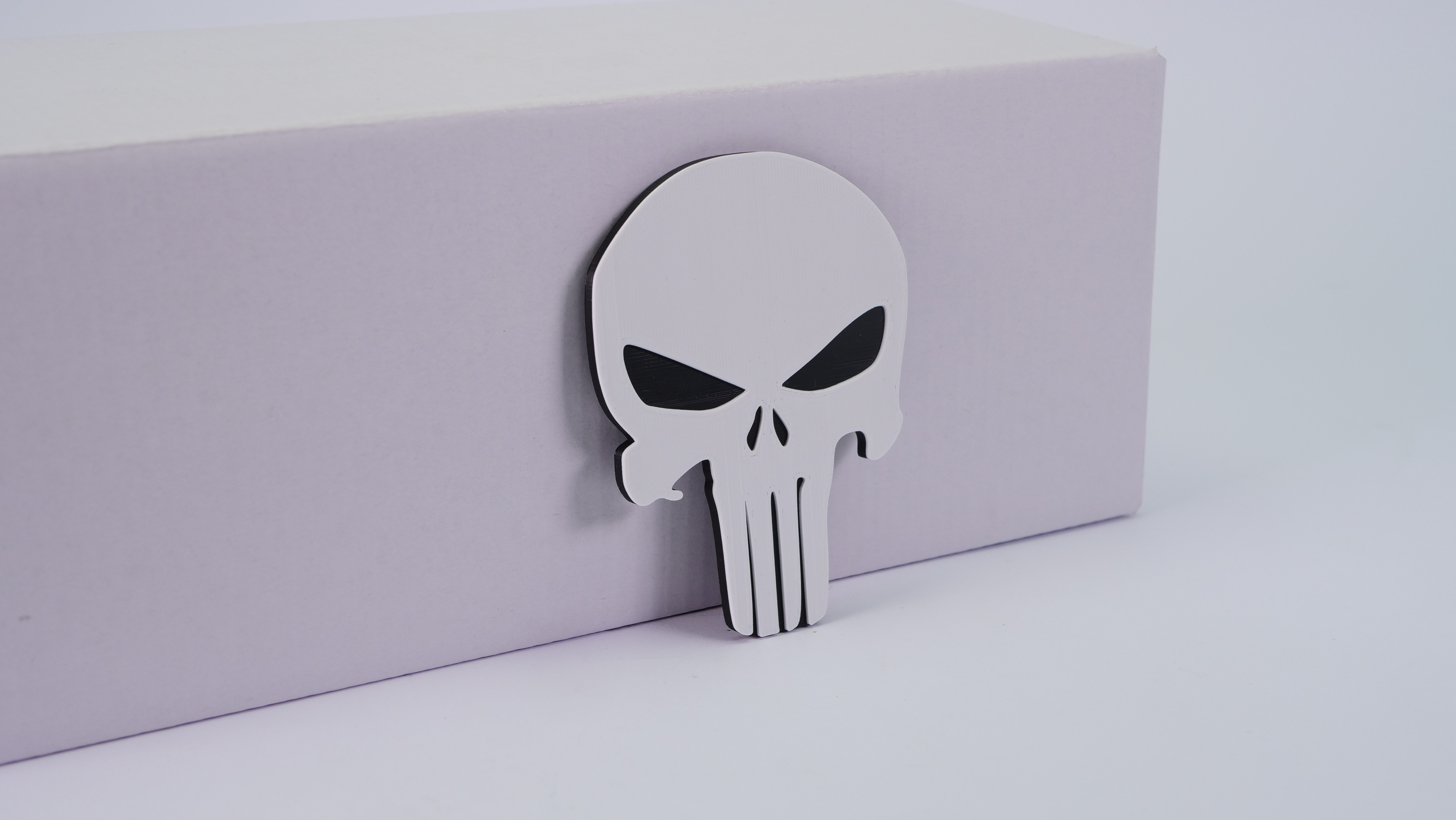 Punisher Skull Logo Magnet