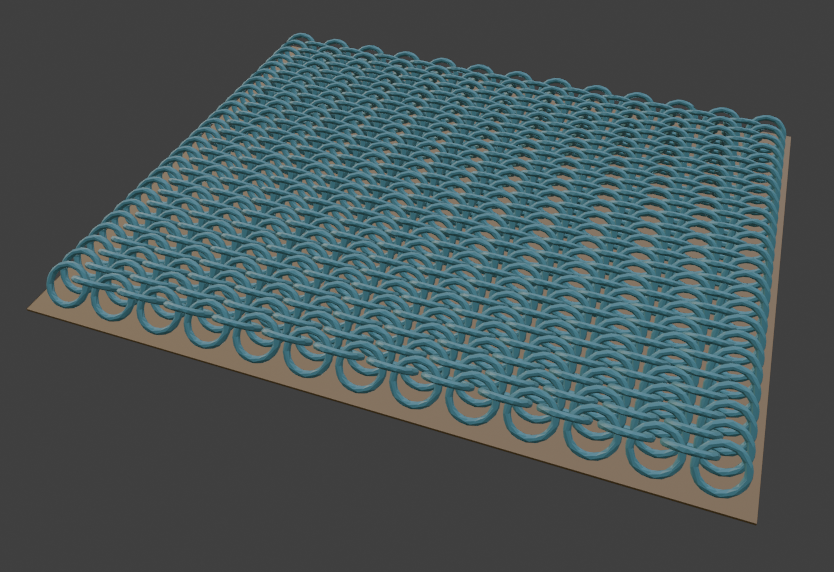 Single Layer Chainmail SheetV2