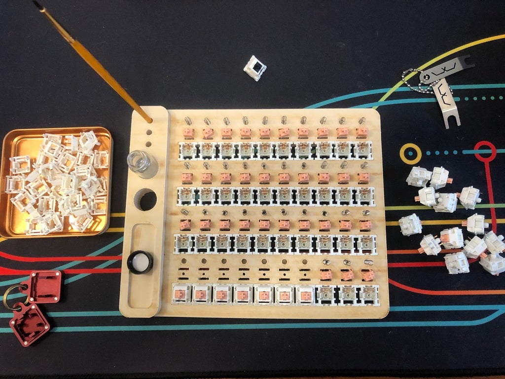 Cherry/Kailh Keyboard Switch Mod/Lube Station