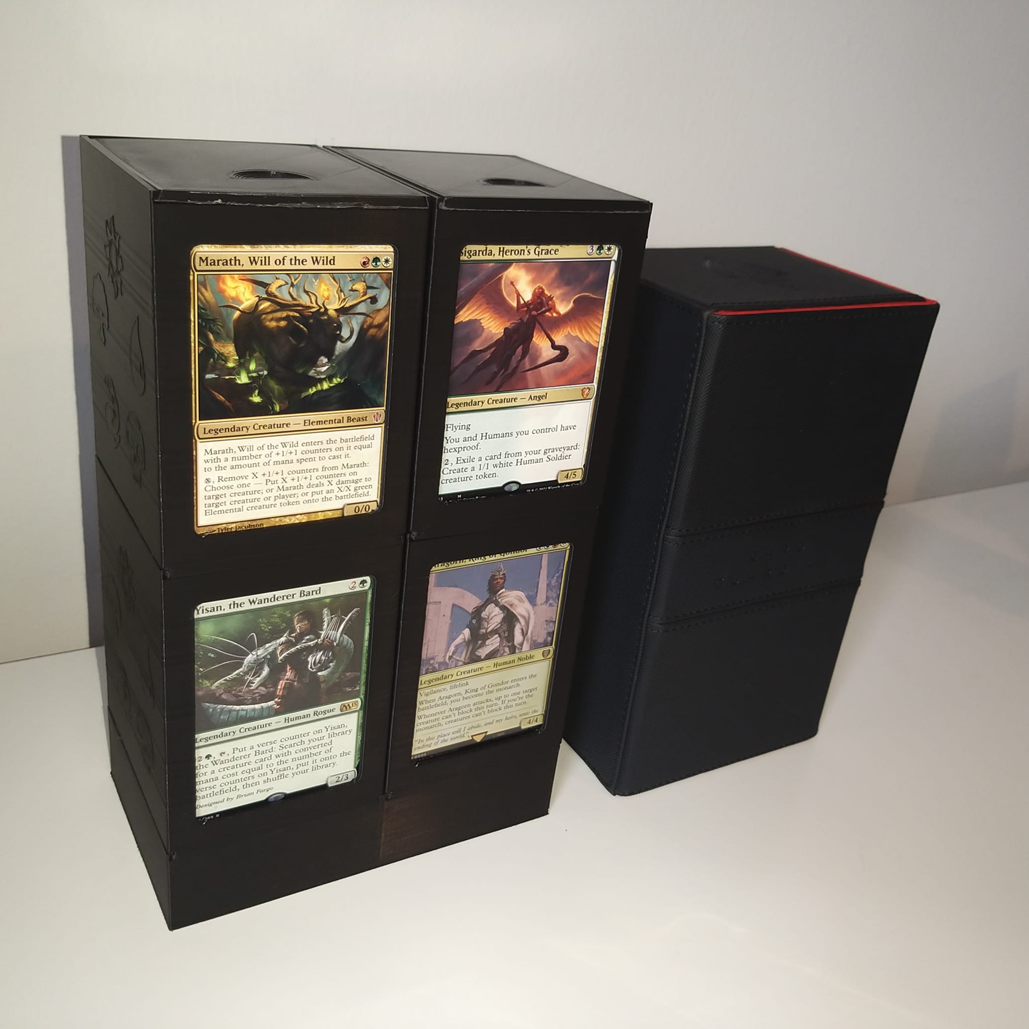 Stackable MtG Commander Deck Box