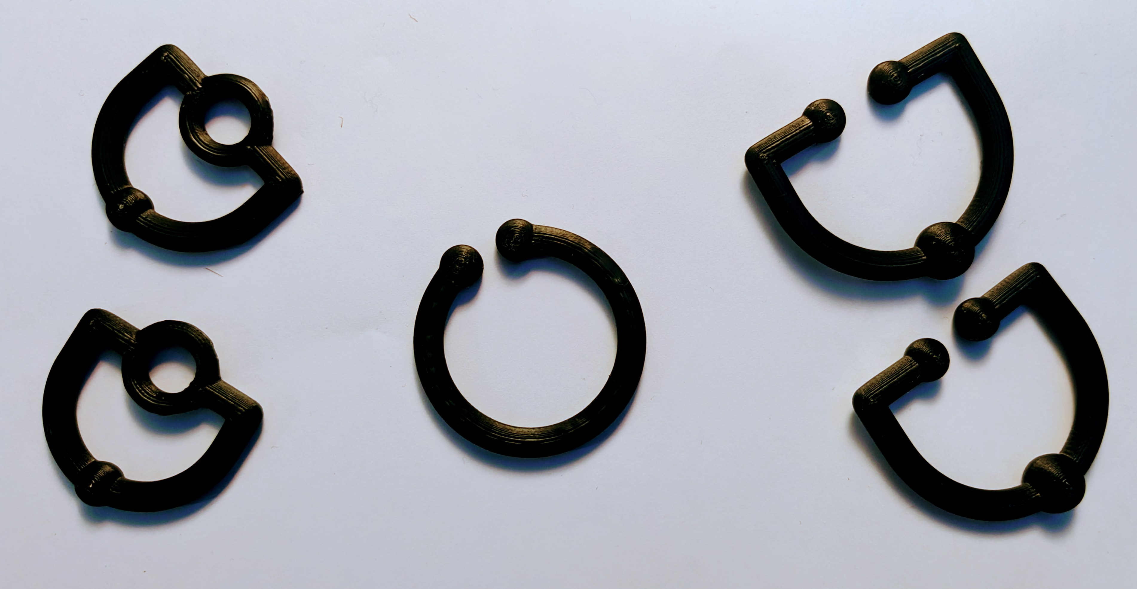 Costume Body Rings - for prop use only