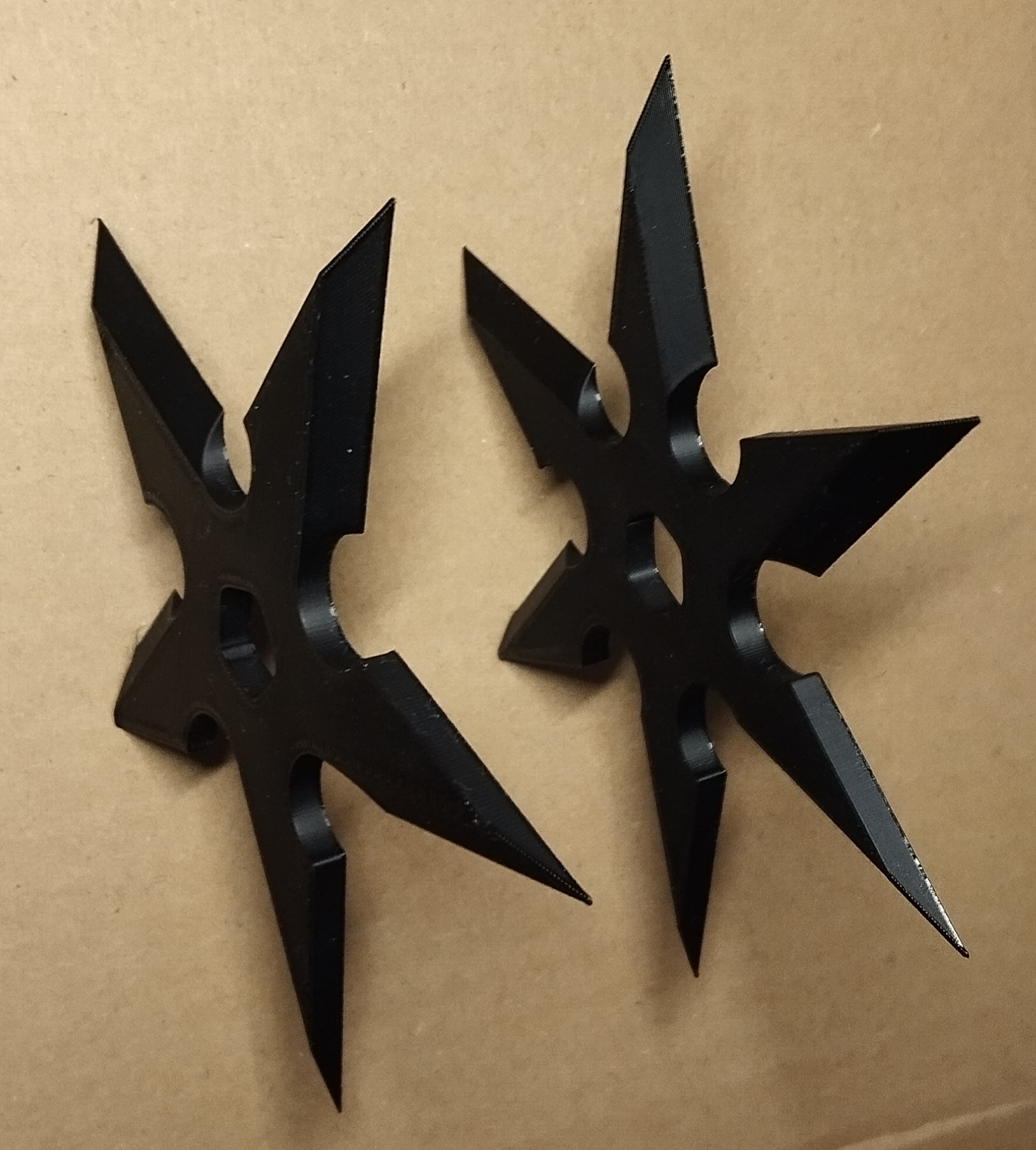 Shurikens (5 and 6-pointed)